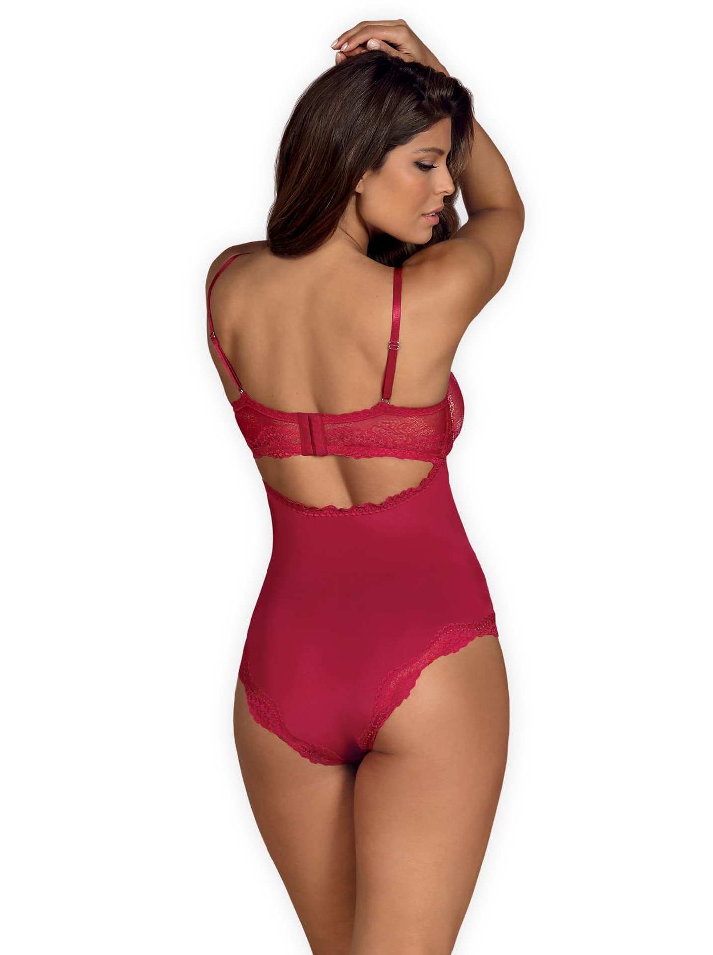 

Body Rosalyne Czerwony (Rozmiar L/XL)