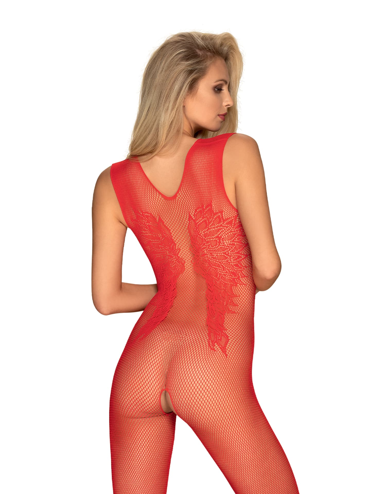 

Bodystocking N112 Czerwone (Rozmiar S/M/L)
