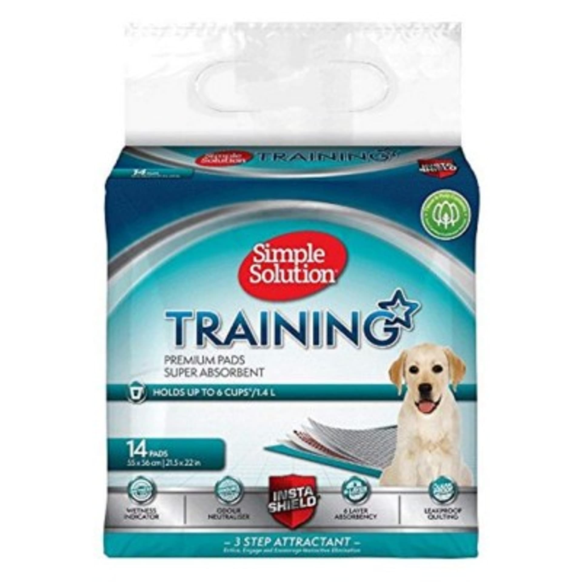 

SIMPLE SOLUTION PUPPY TRAINING PADS - MATY TRENINGOWE 55x56 [90628] 14szt