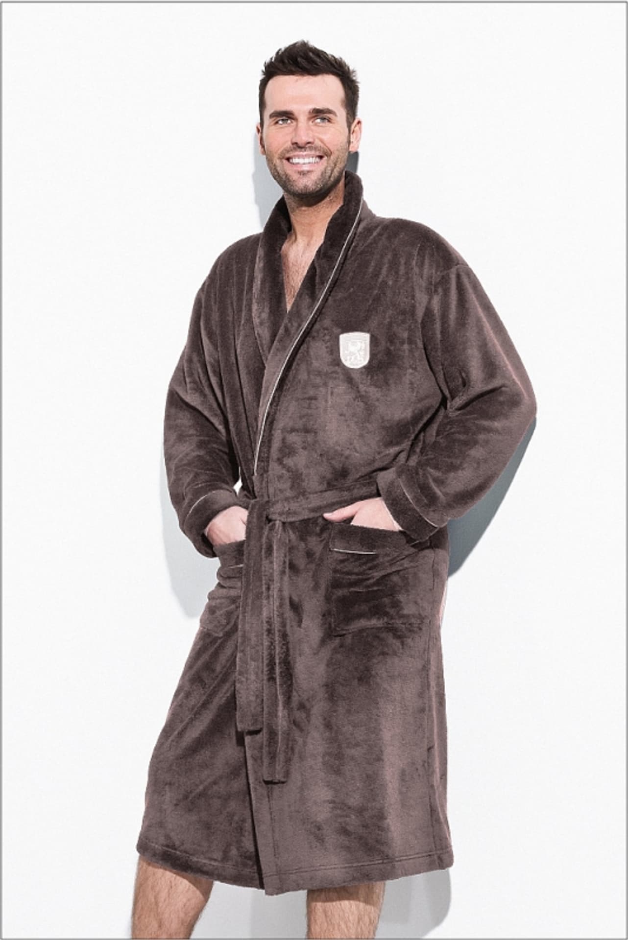 

SZLAFROK L&L MĘSKI BORYS (kolor granat, rozmiar 3XL)