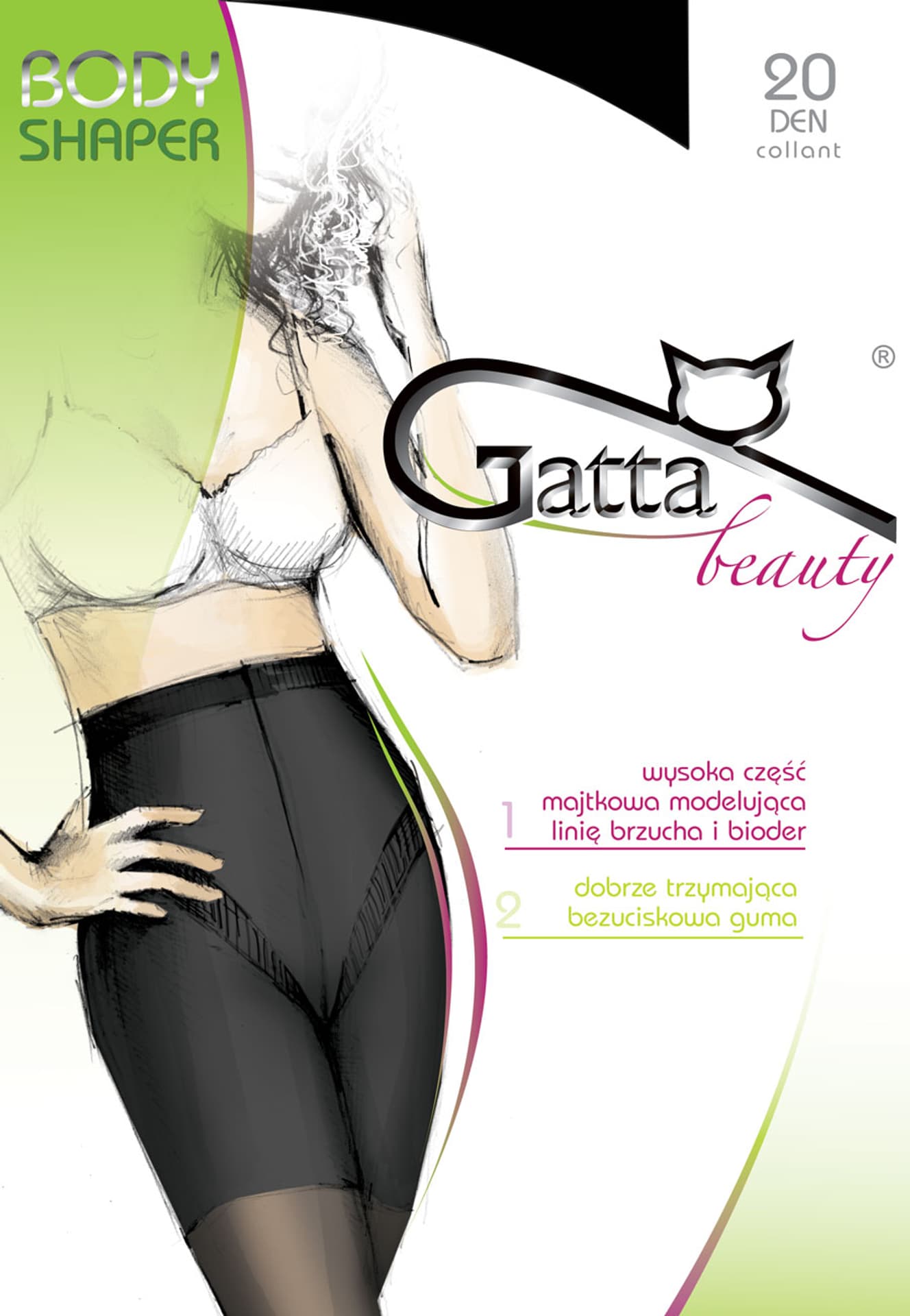 

Rajstopy Body Shaper Fumo (Rozmiar 2-S)