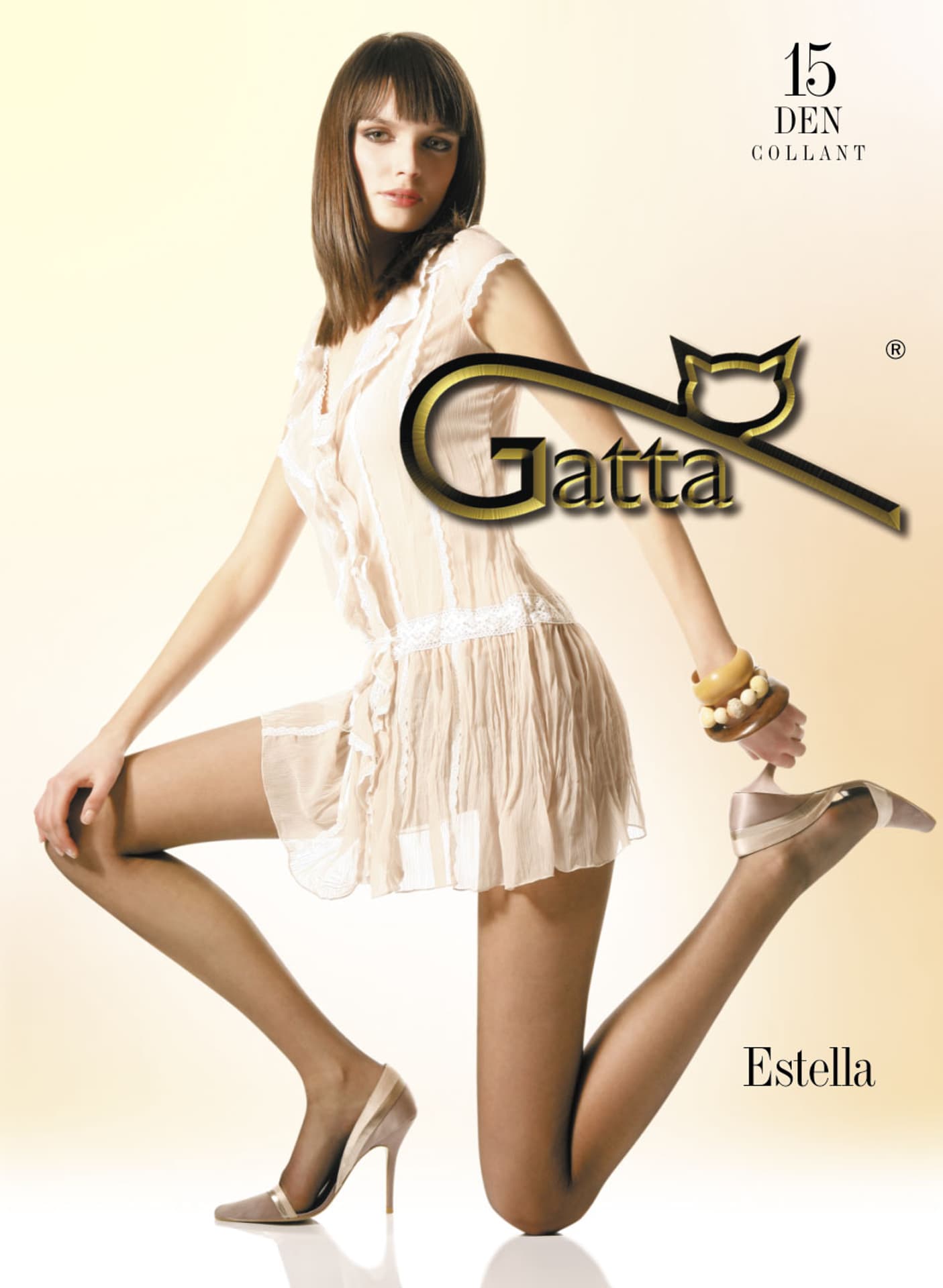 

Rajstopy Gatta Estella 15 Beige (beżowy) (Rozmiar 4-L)