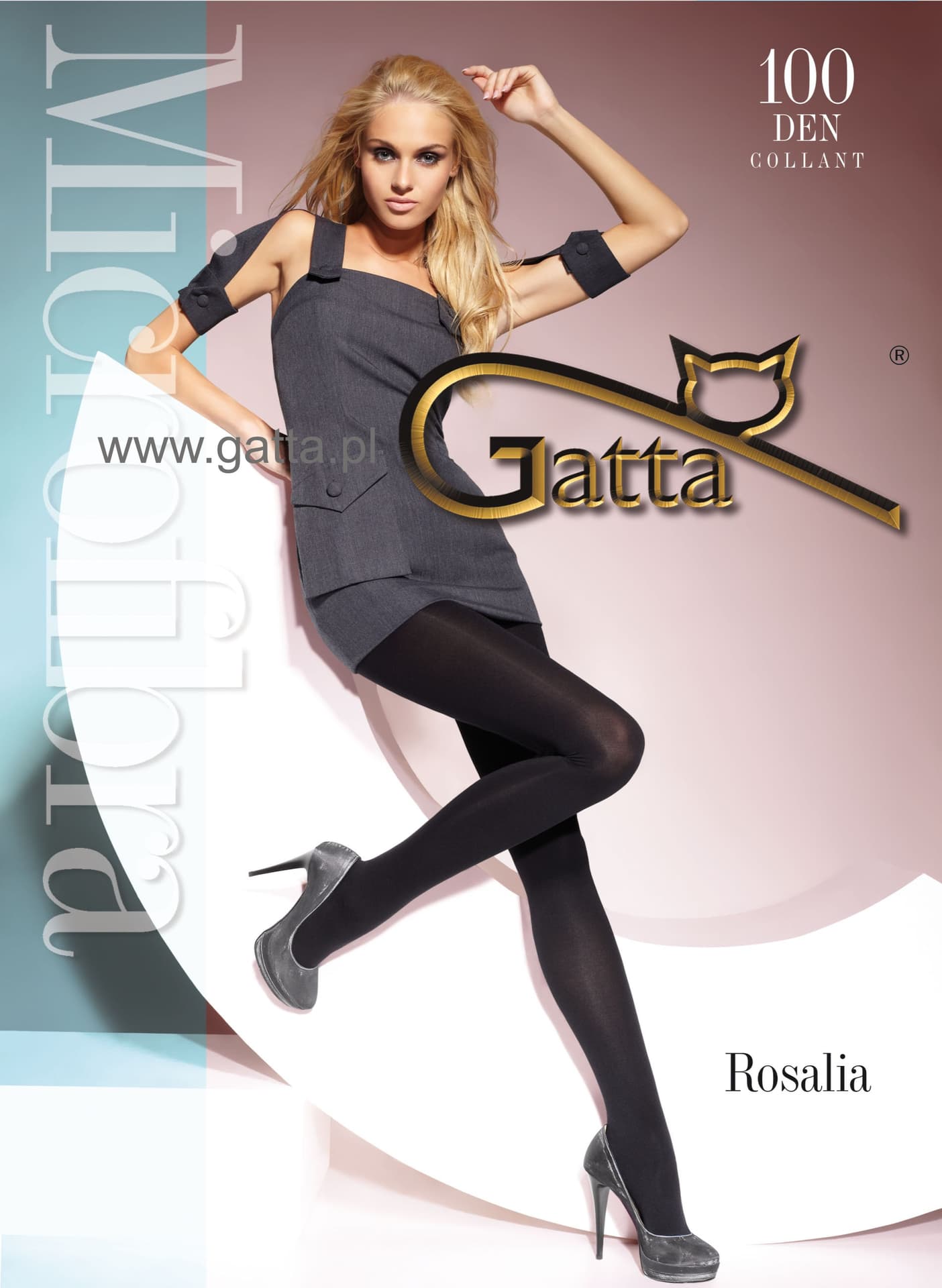 

Rajstopy Gatta Rosalia 100 den Blu Jeans (Rozmiar 5-XL)