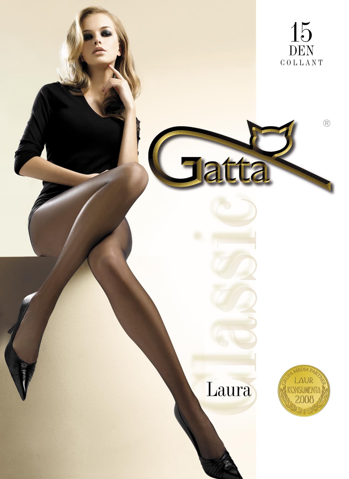 

Rajstopy Laura 15 Blu Jeans (Rozmiar 4-L)