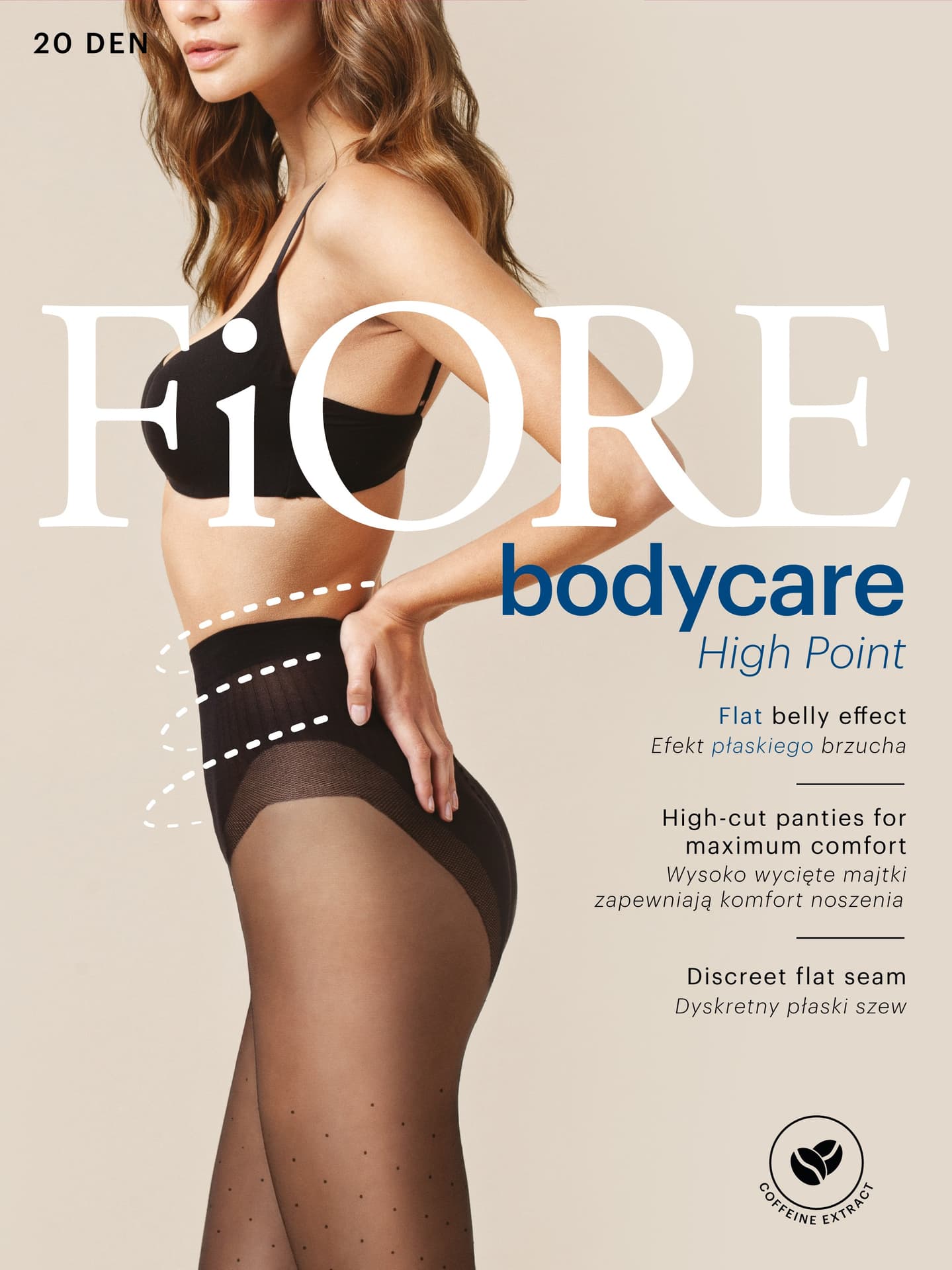 

Rajstopy Body Care High Point 20 DEN Black (Rozmiar 2-S)