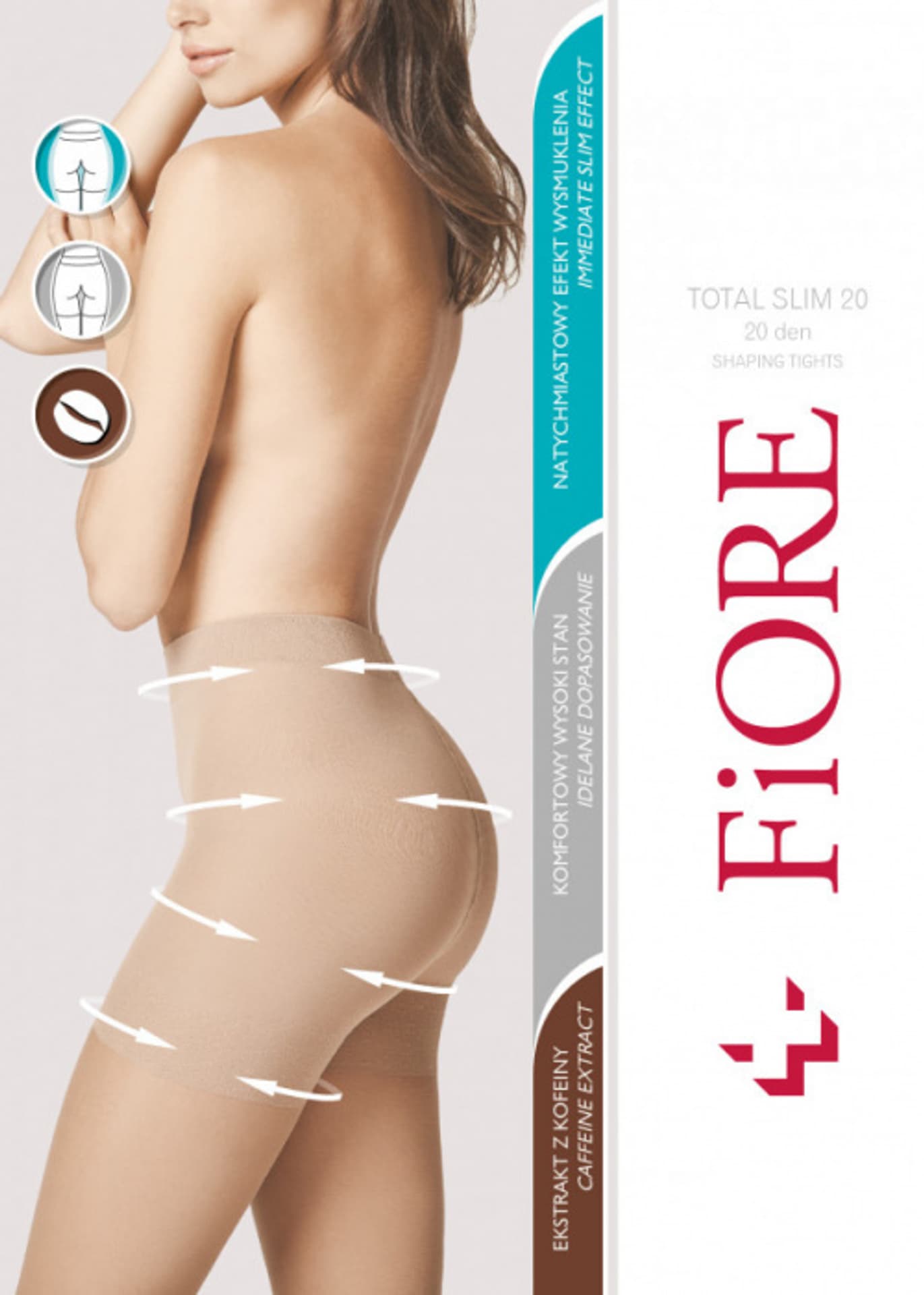 

Fiore Total Slim 20 den M5206 rajstopy wyszczuplające