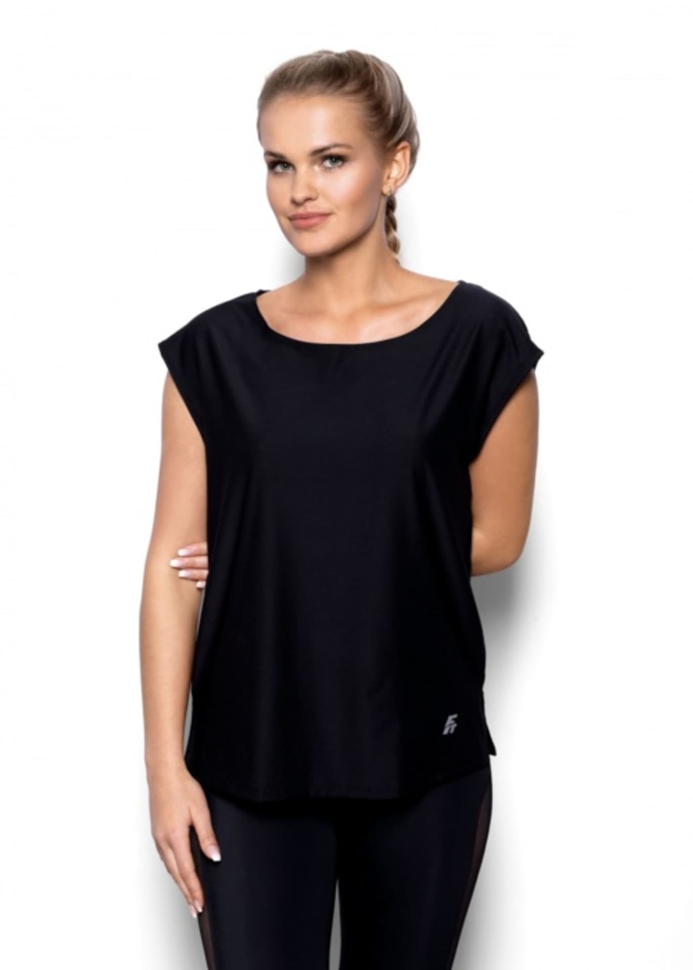 

Koszulka Fit Aida Czarna (Rozmiar S)