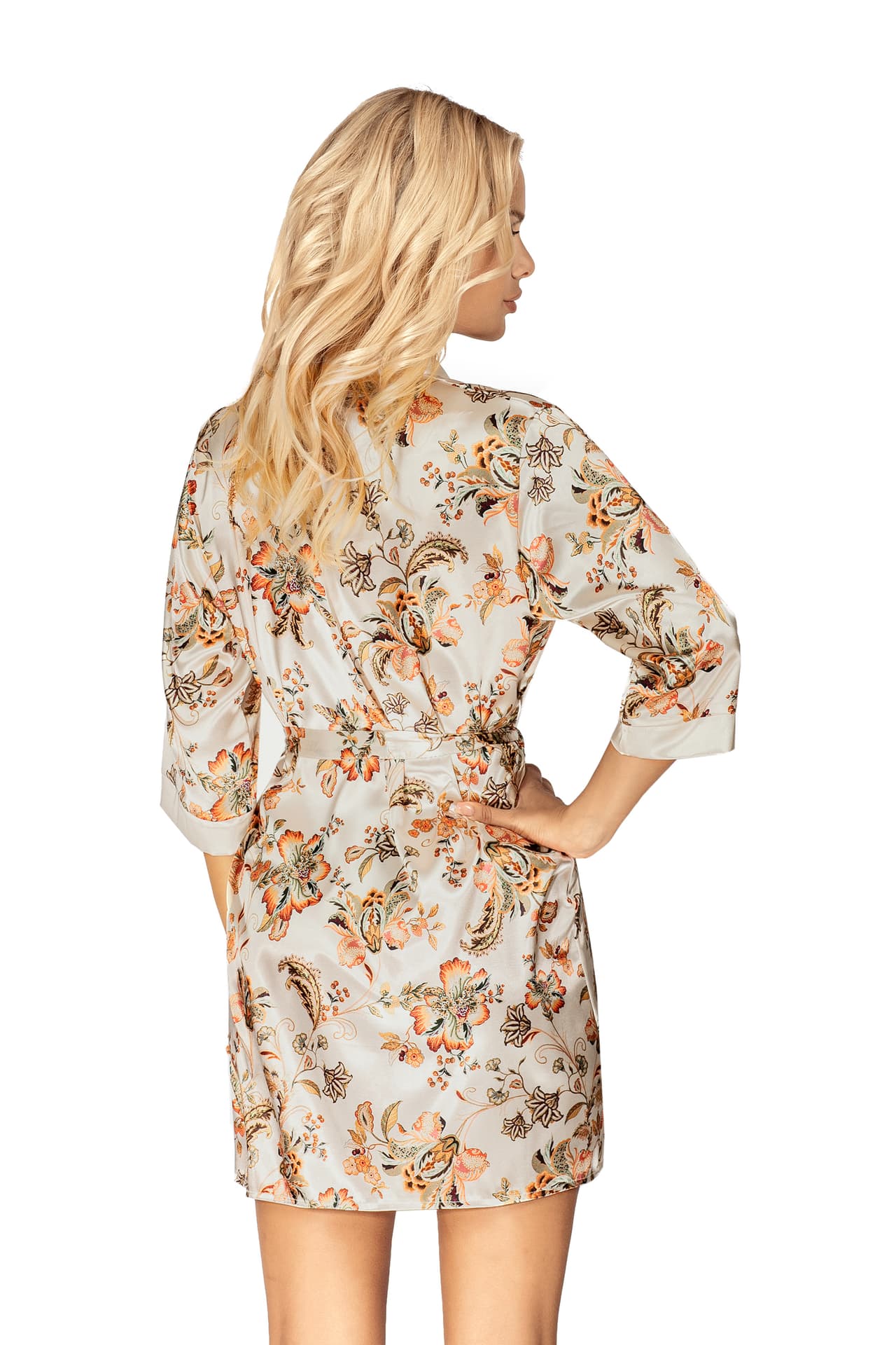 

Szlafrok Paris Light Beige Jasny Beż (Rozmiar 42)