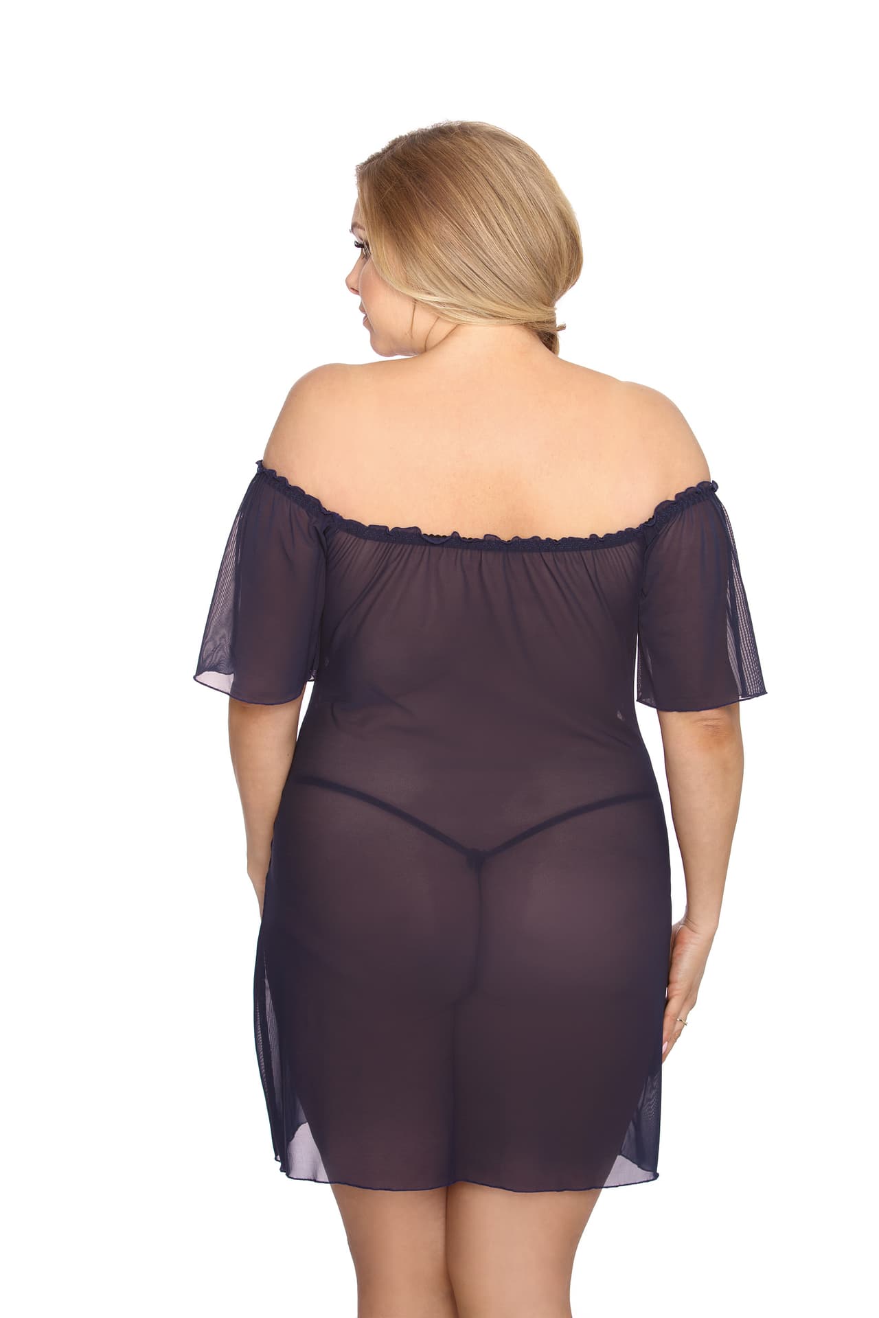

Koszulka Venea + stringi GRATIS! Granatowy (Rozmiar XXXXXL/XXXXXXL)