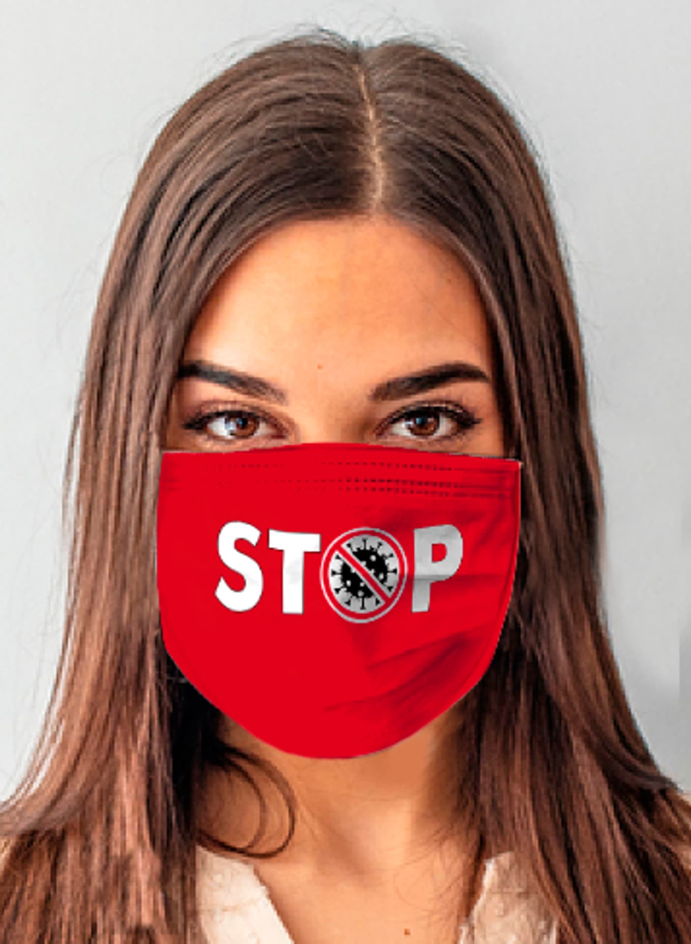 

Maska ANS-S 116 Stop Red Czerwony (Rozmiar Uniwersalny)