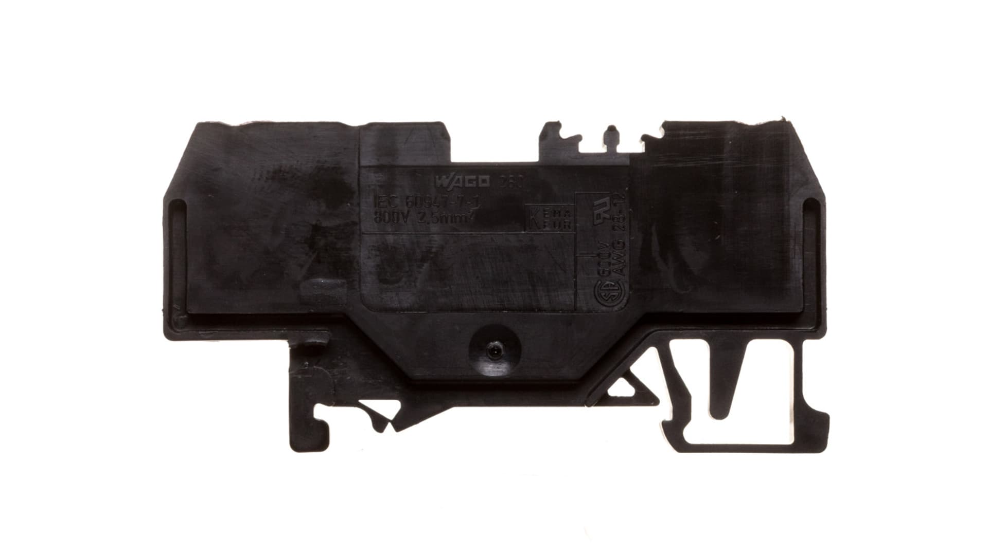 

Złączka szynowa 3-przewodowa 2,5mm2 czarna 280-671