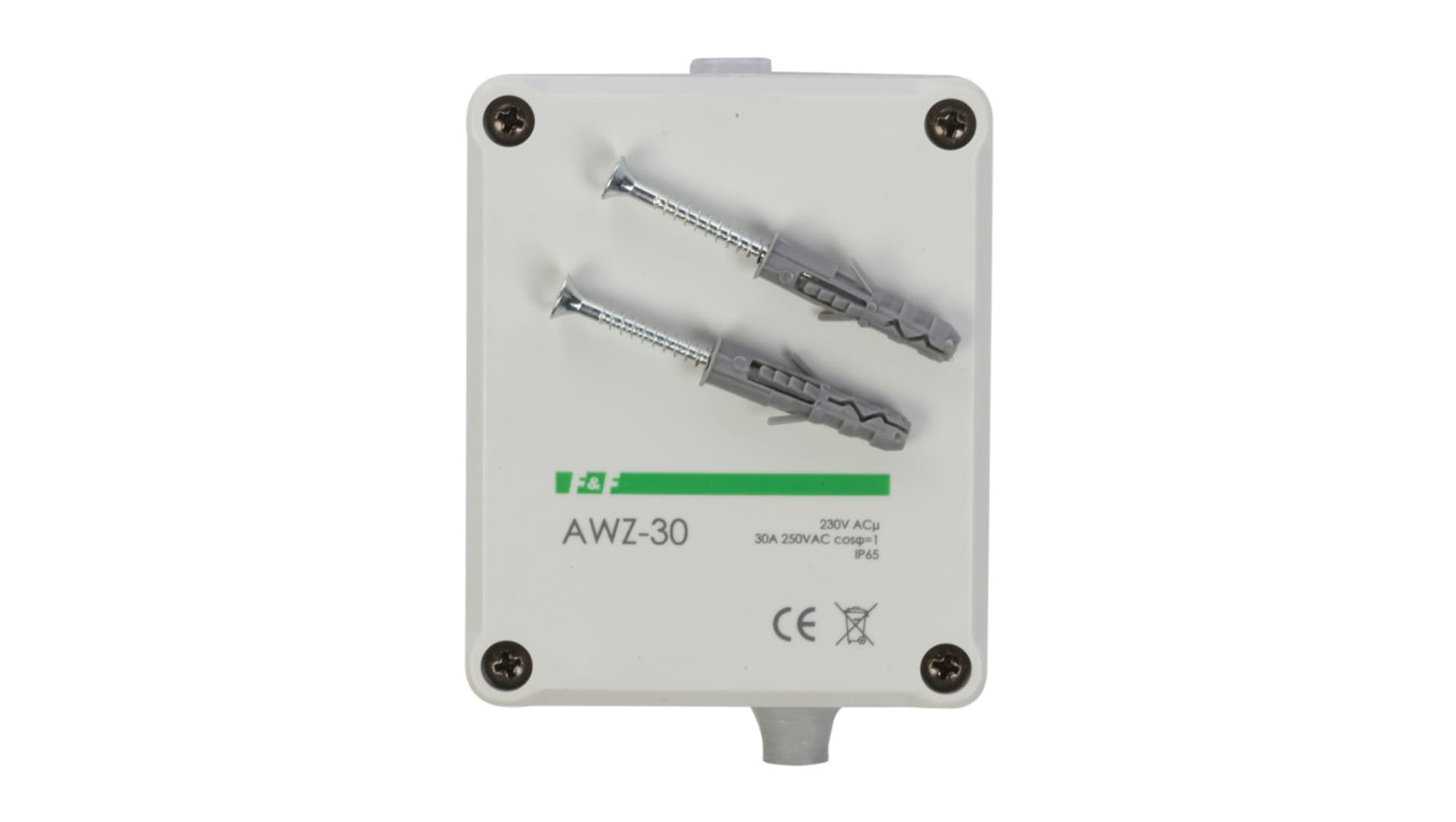 

Automat zmierzchowy 30A 230V 2-1000lx obudowa IP65 AWZ-30