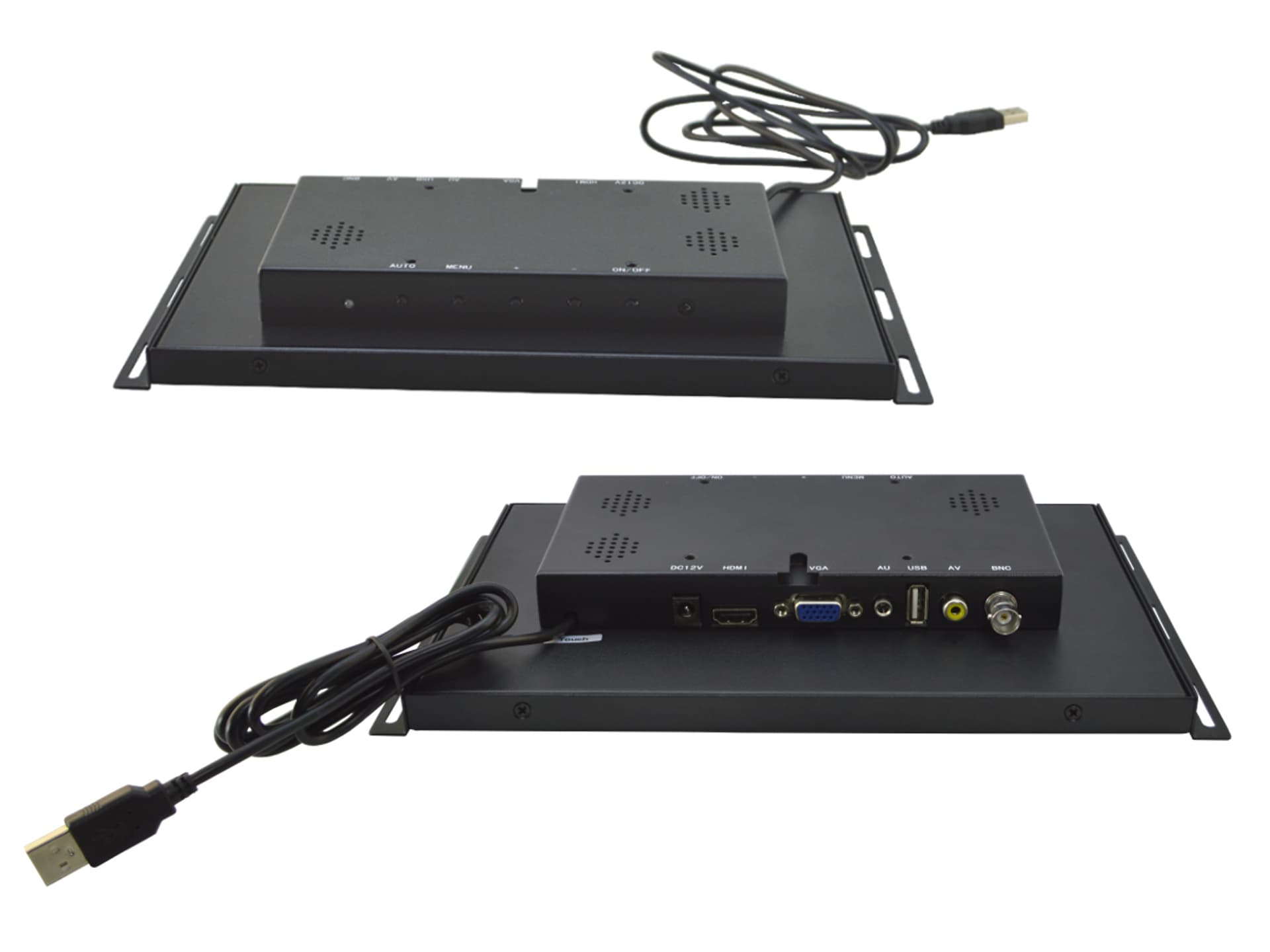 

Monitor dotykowy IPS open frame LED 10" FULL HD VGA HDMI USB AV 12V 230V