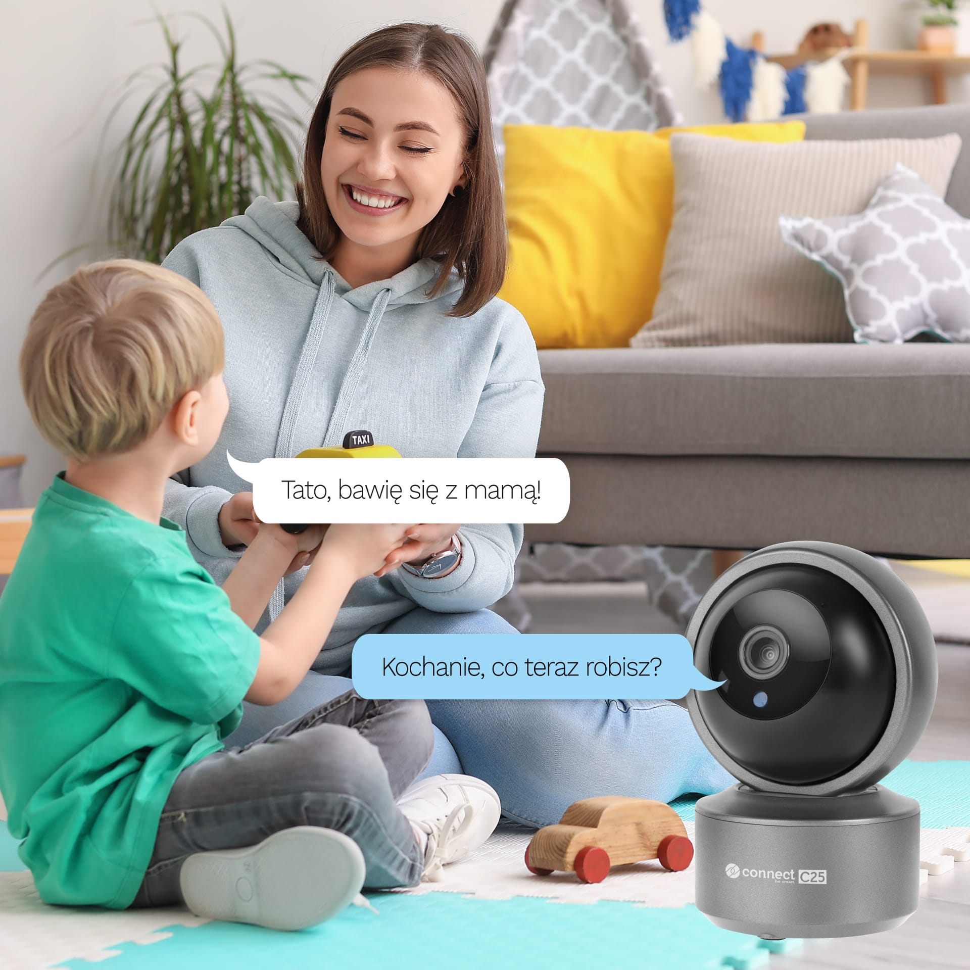 Kamera IP wewnętrzna Kruger&Matz Connect C25 5Mpx Tuya