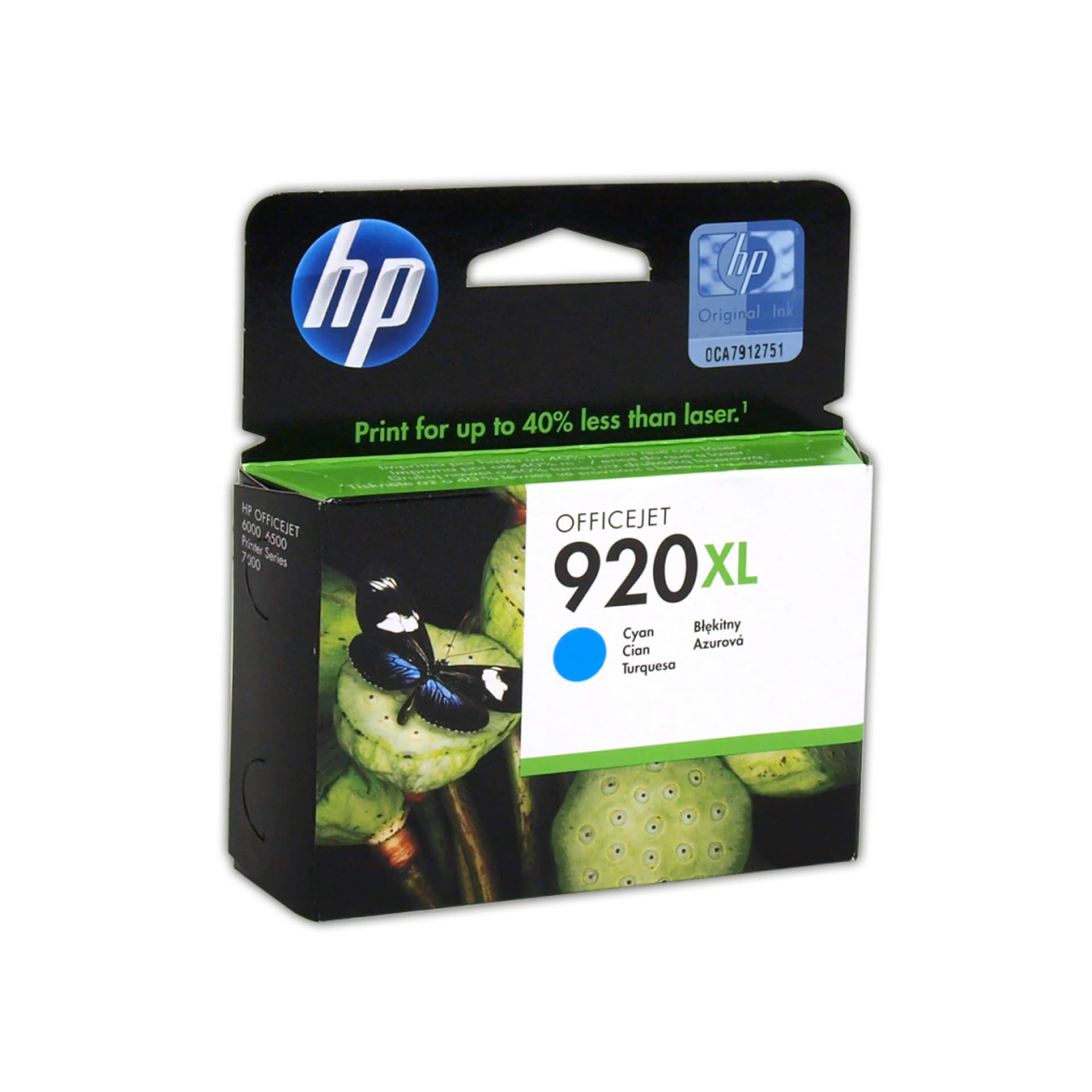 

Wkład HP HP 920XL Cyan CD972AE