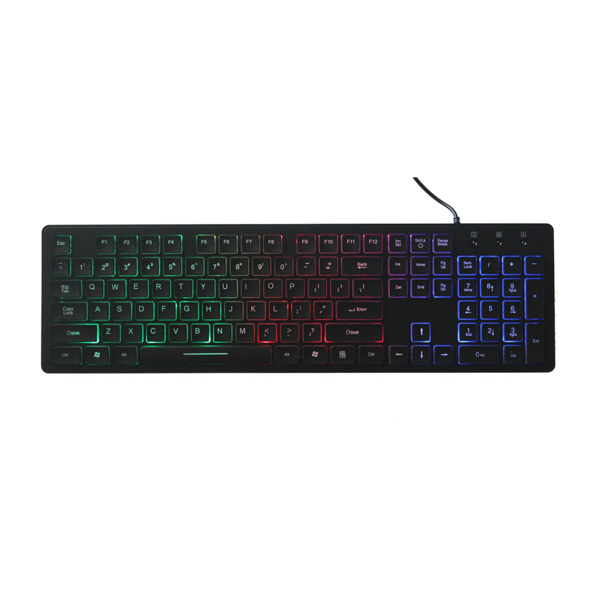 

Klawiatura USB slim podświetlana Art AK-20