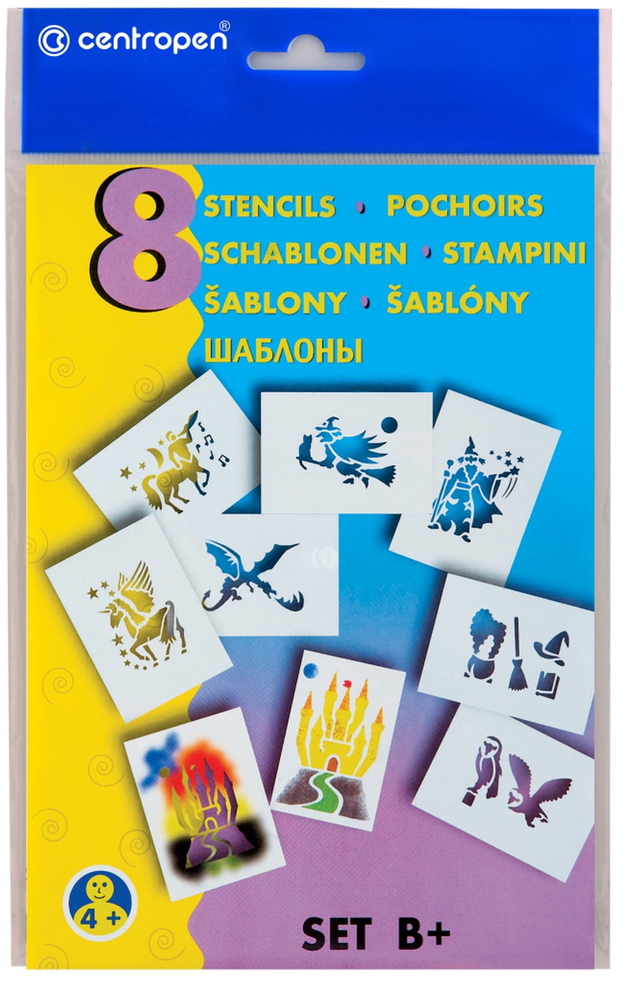 

SZABLONY "B+" Stencils 9996 CENTROPEN