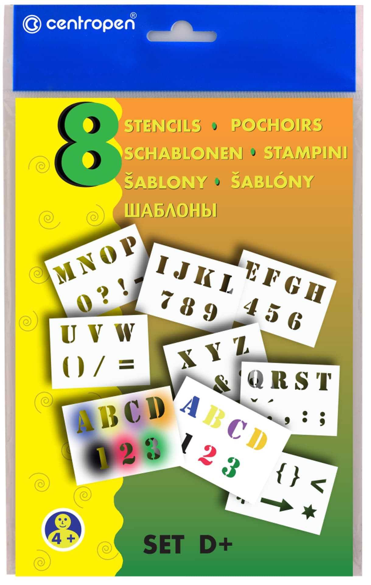 

SZABLONY "D+" Stencils 9996 CENTROPEN