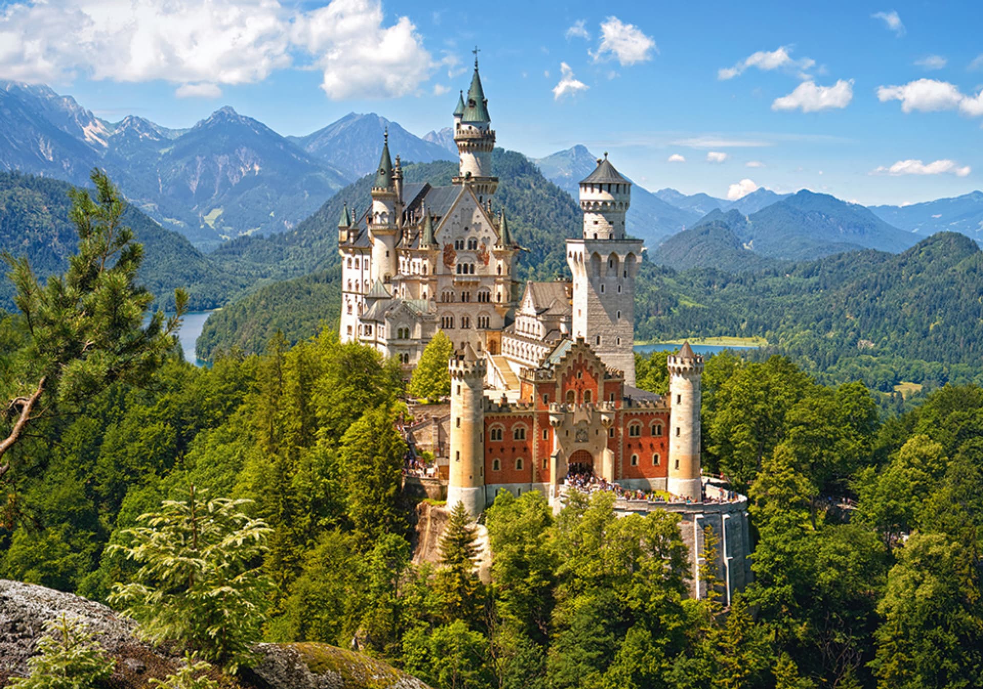 

PUZZLE NEUSCHWANSTEIN 500el CASTORLAND