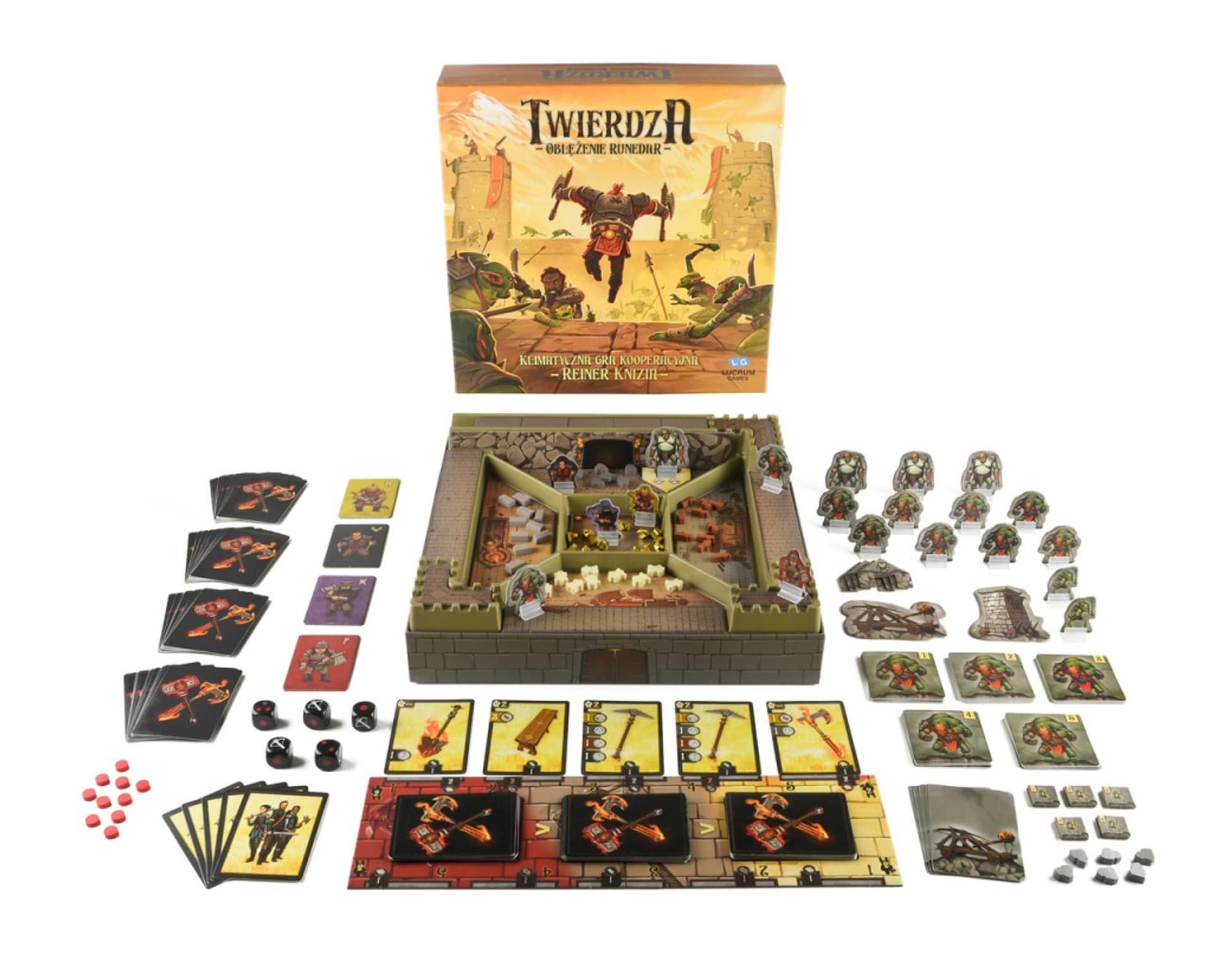 

GRA TWIERDZA. OBLĘŻENIE RUNEDAR - LUCRUM GAMES