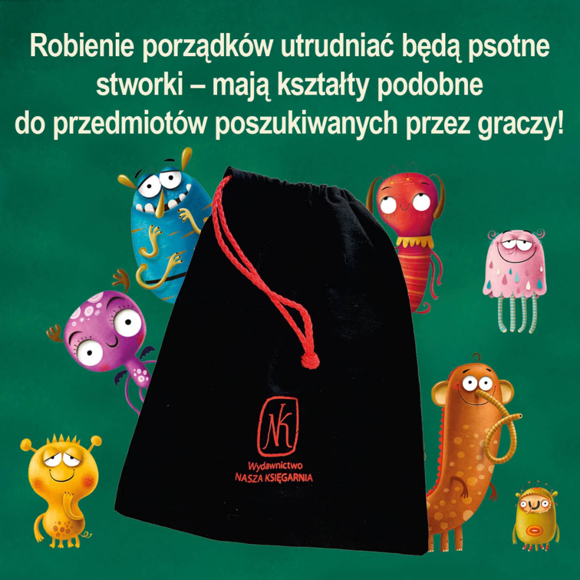 

GRA POTWORNE PORZĄDKI - NASZA KSIĘGARNIA