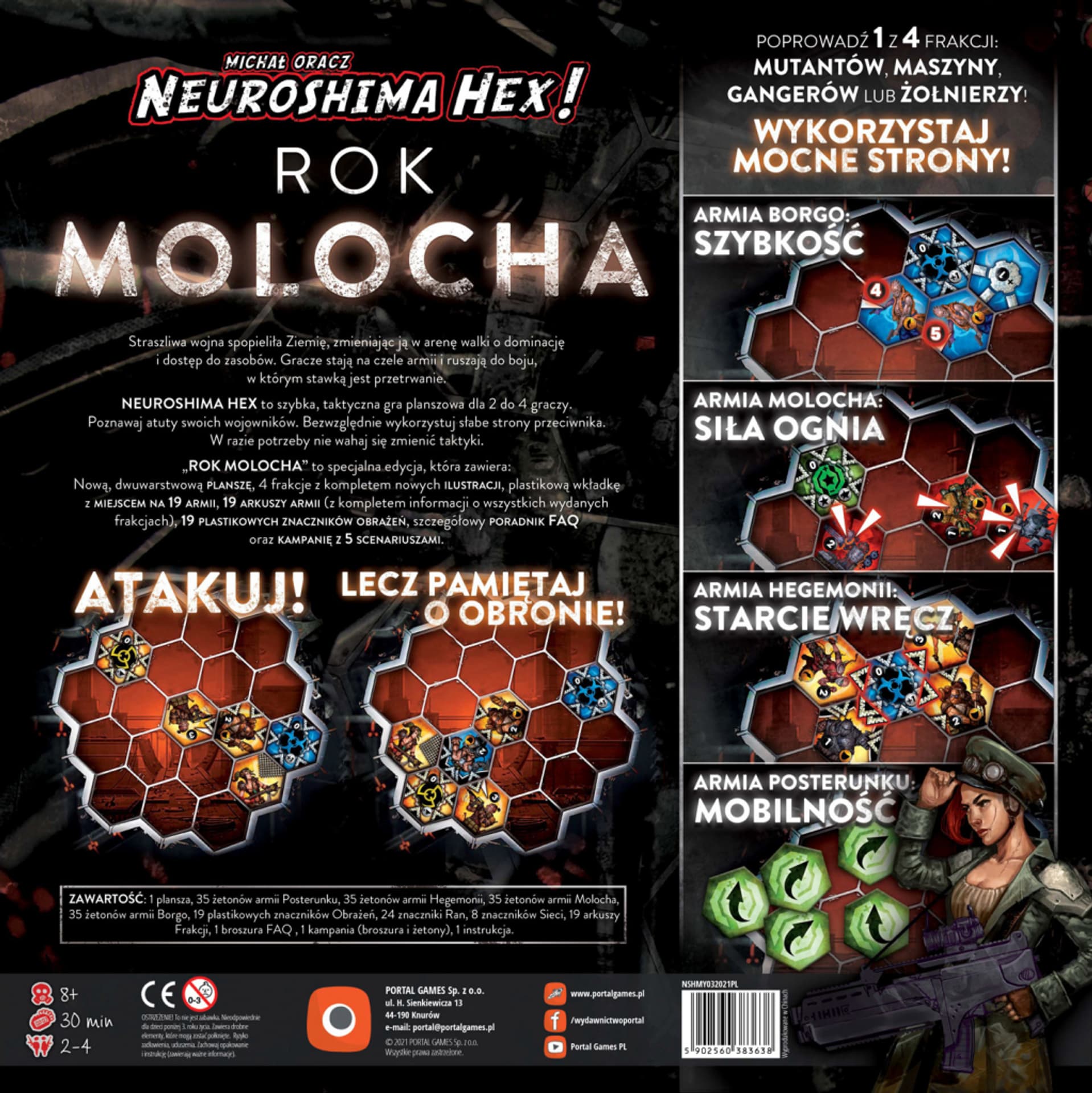 

GRA NEUROSHIMA HEX 3.0: ROK MOLOCHA - edycja limitowana PORTAL