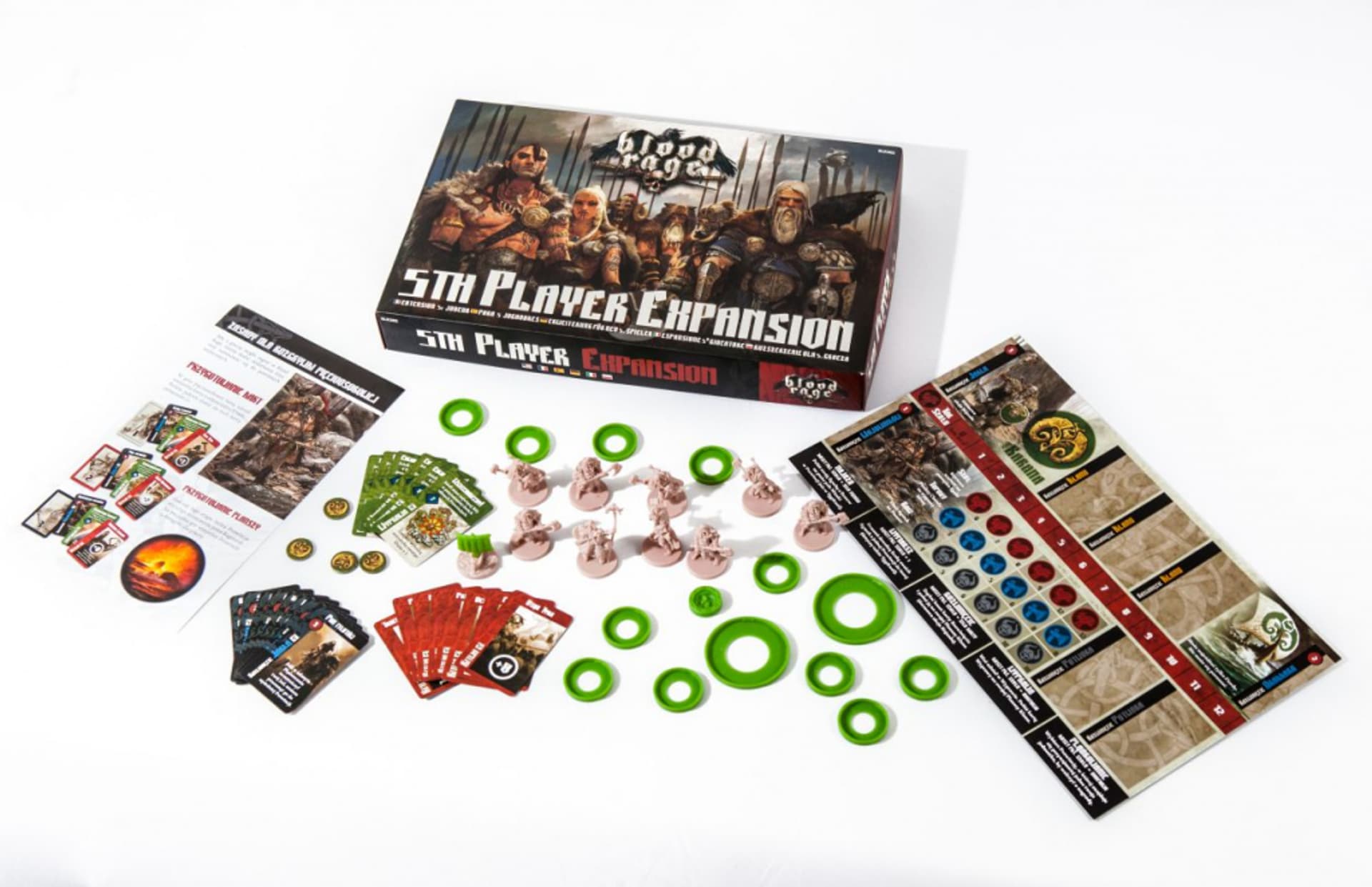 

GRA PLANSZOWA BLOOD RAGE - ROZSZERZENIE DLA 5 GRACZY - dodatek PORTAL