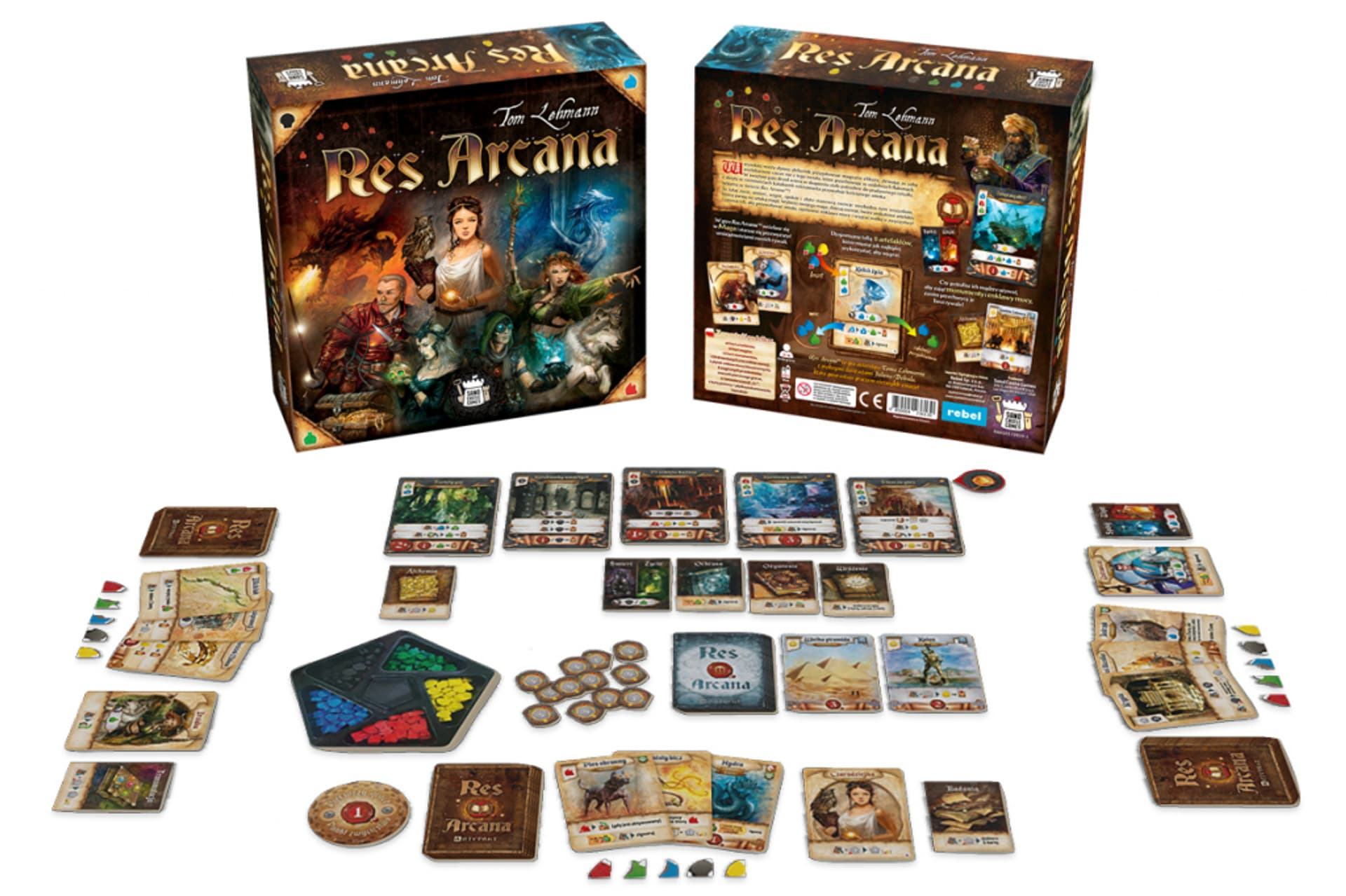 

GRA PLANSZOWA RES ARCANA - podstawa REBEL