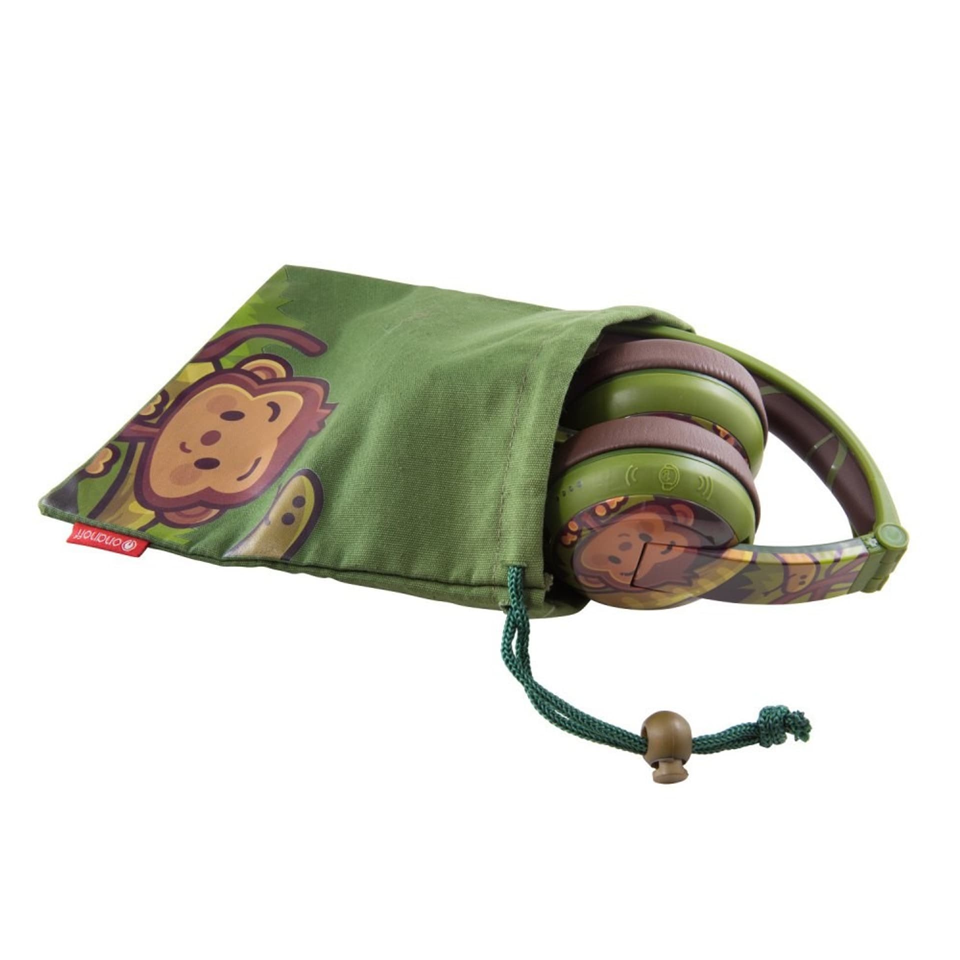 

Słuchawki Bluetooth Wave Monkey zielony