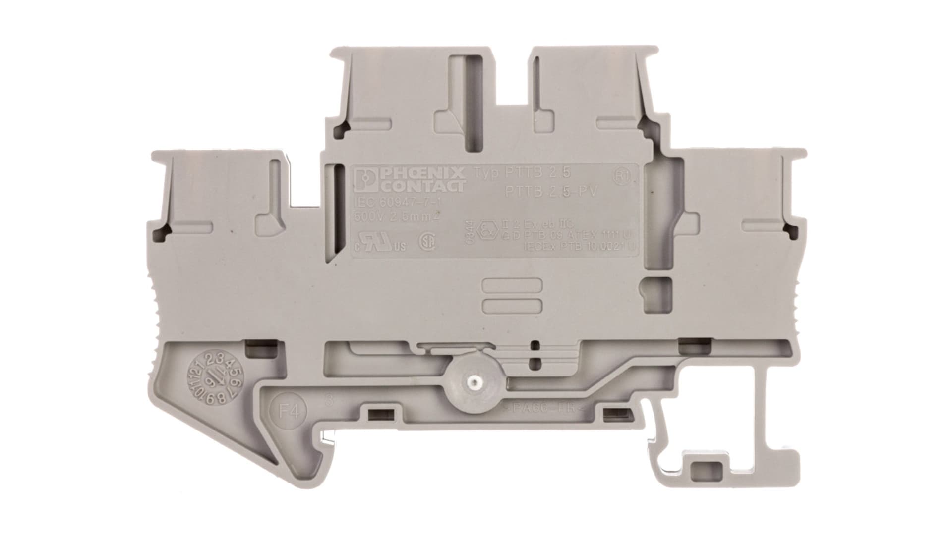 

Złączka 4-przewodowa 2,5mm2 z zaciskami Push-in PTTB 2,5
