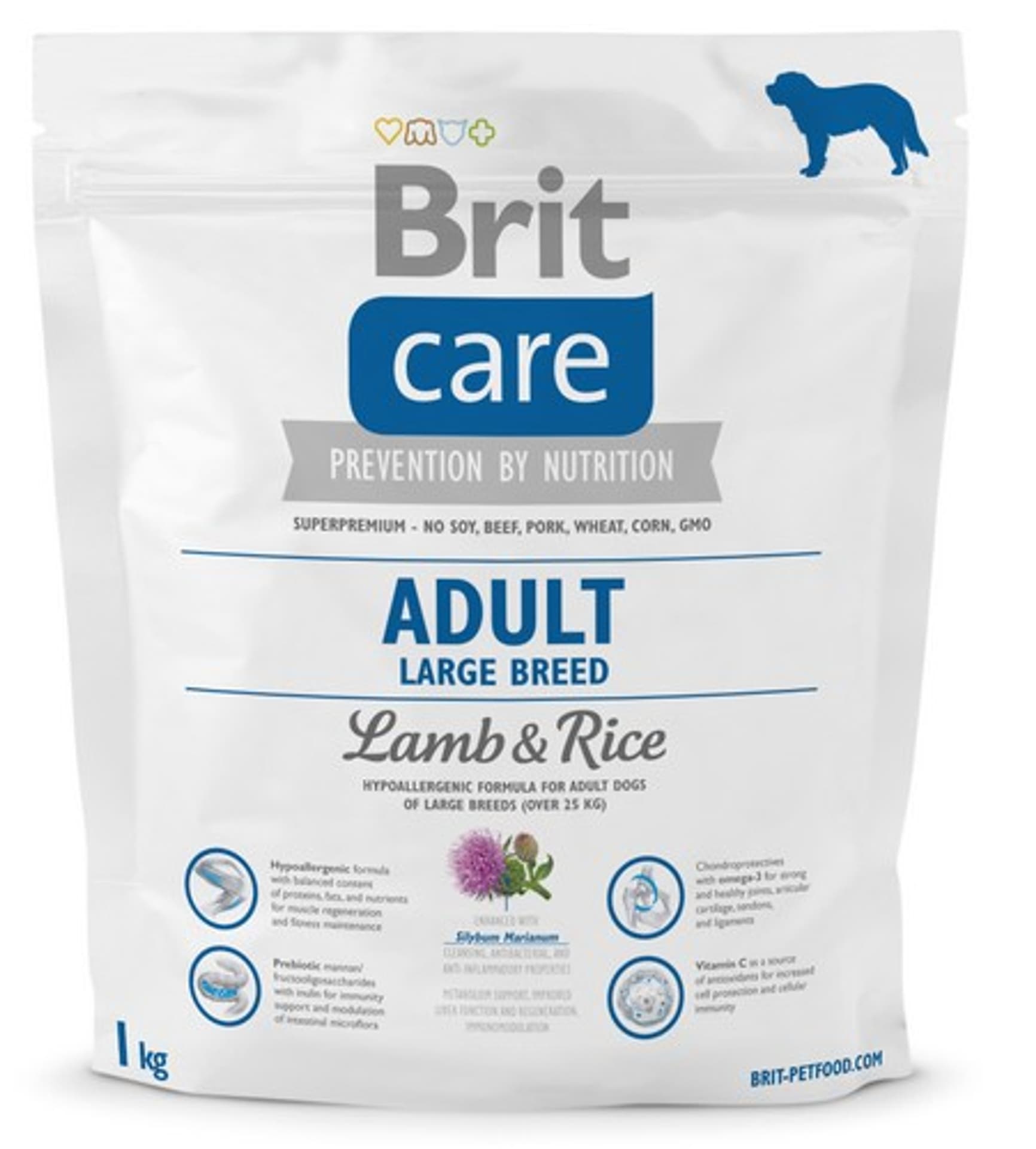

BRIT CARE ADULT LARGE BREED LAMB & RICE 1 kg