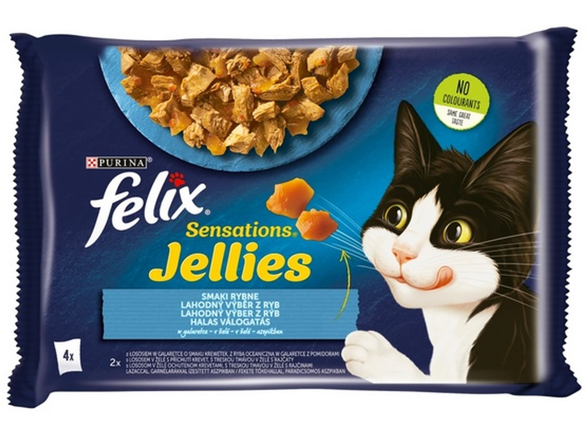 

Karma Felix Sensations smaki rybne 4x85g