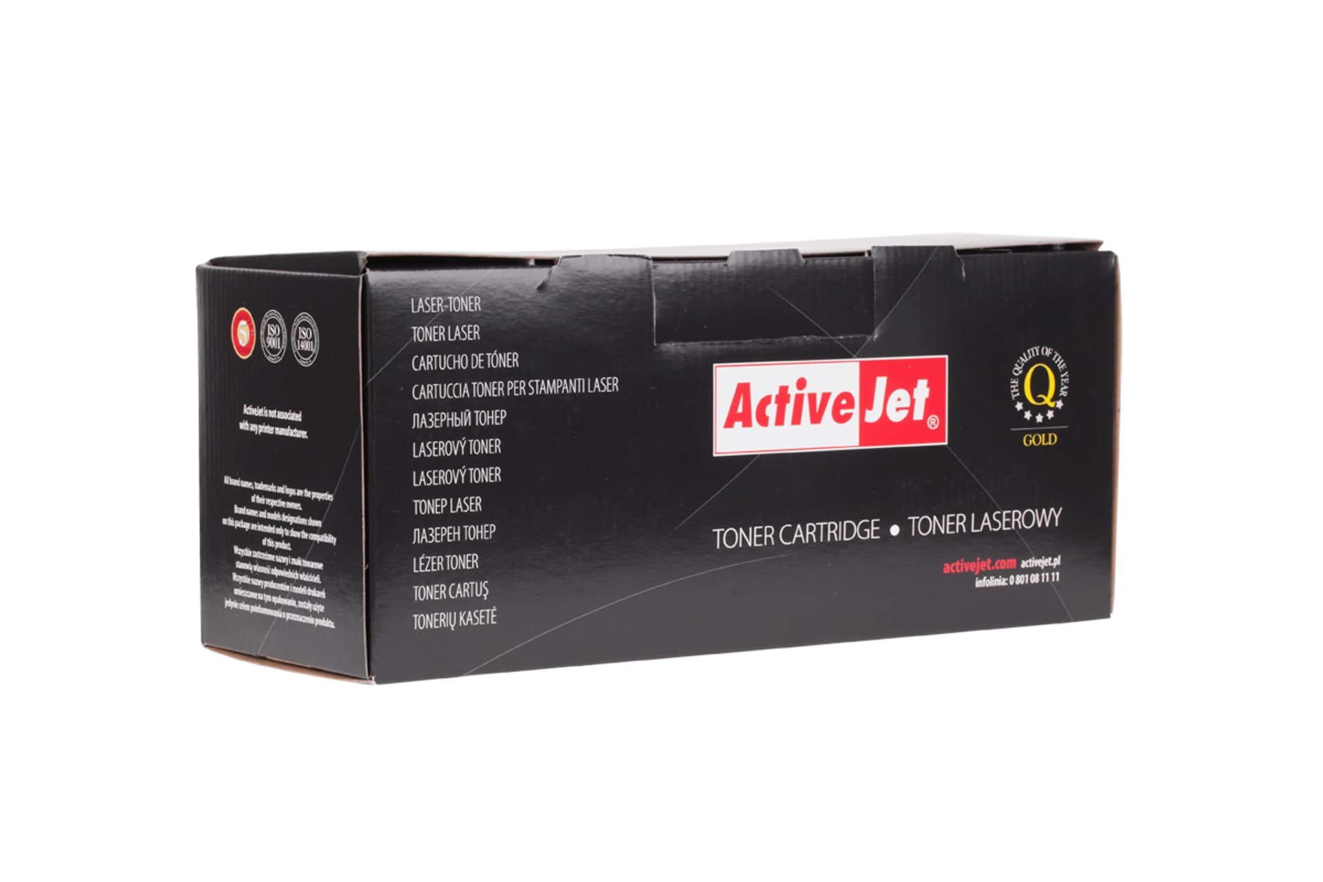 

Toner Activejet ATH-06N (zamiennik HP 06A C3906A, Canon EP-A; Supreme; 2800 stron; czarny)