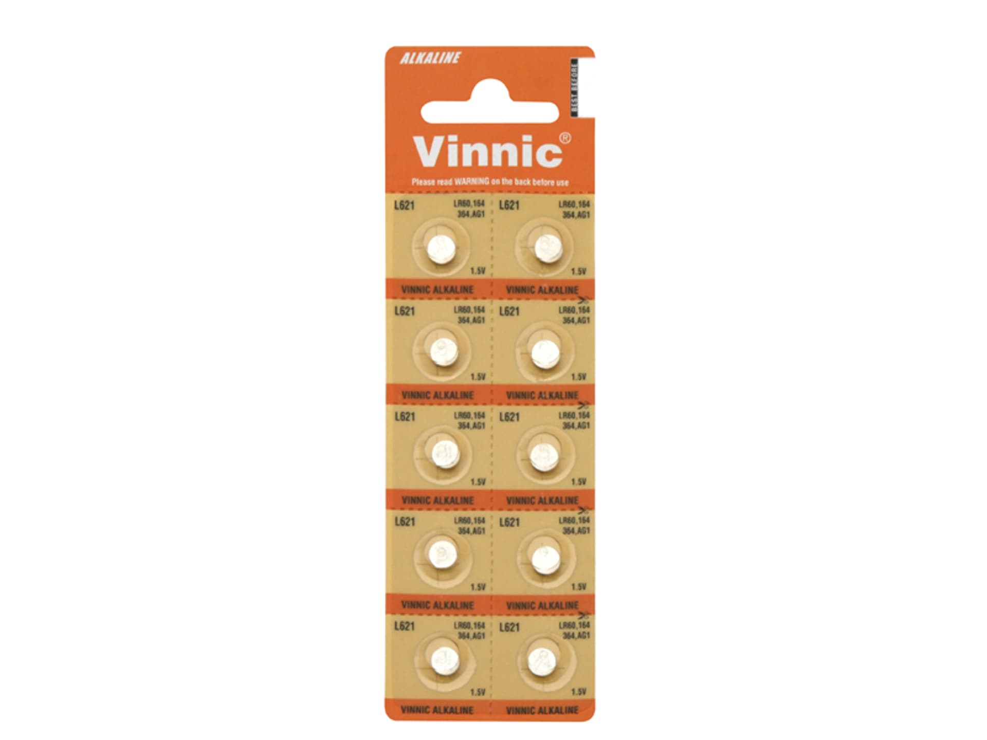 

8726# Bateria ag 1 blister l621
