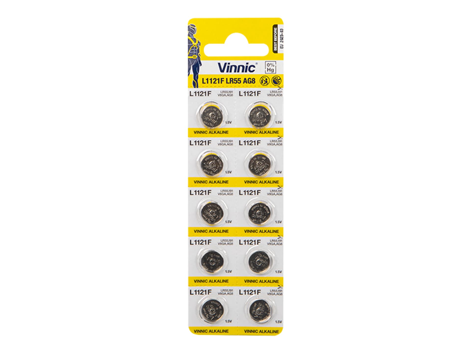 

8730# Bateria ag 8 blister l1121