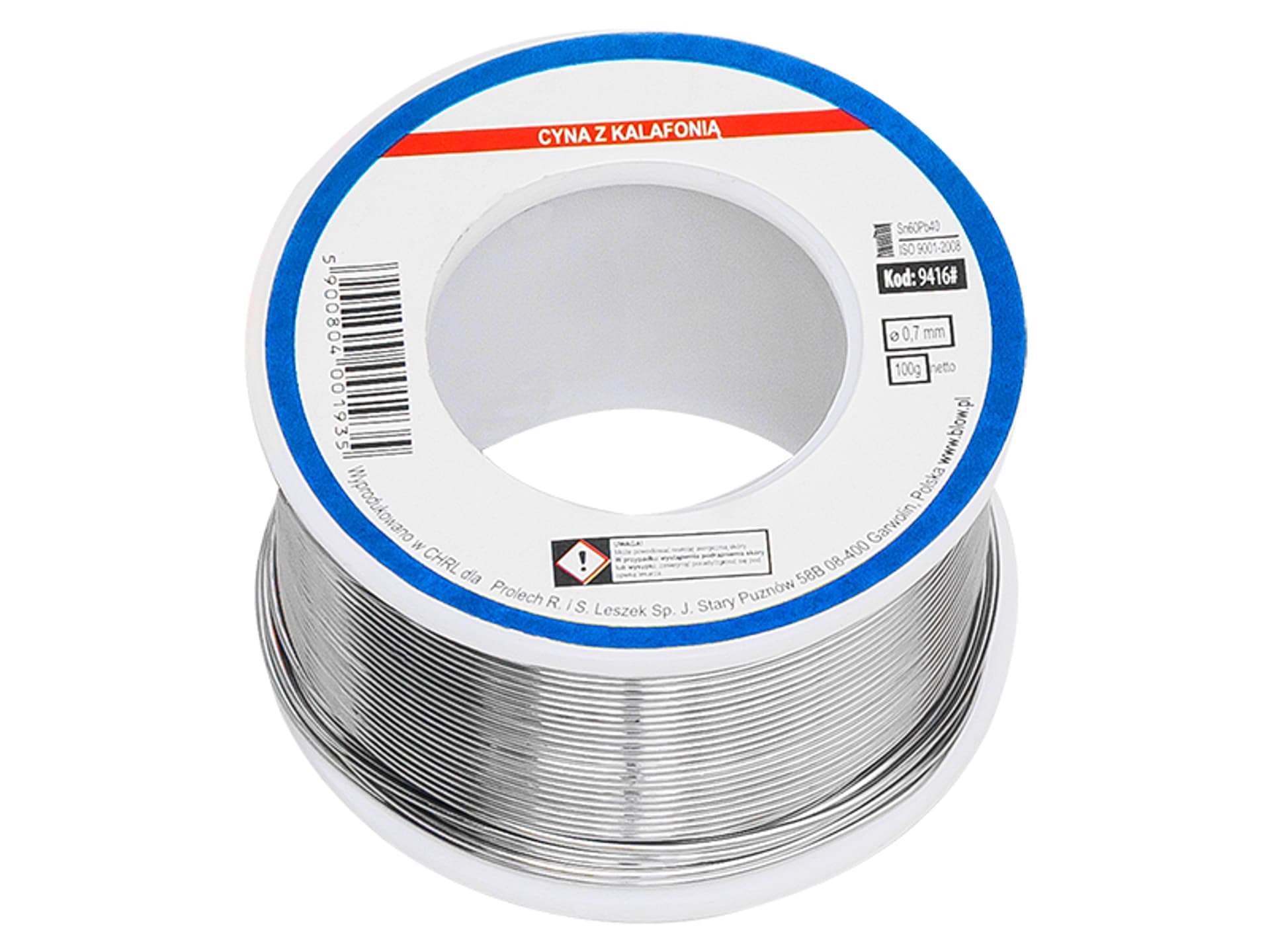 

9416# Cyna 0,70/100g/sn60pb40