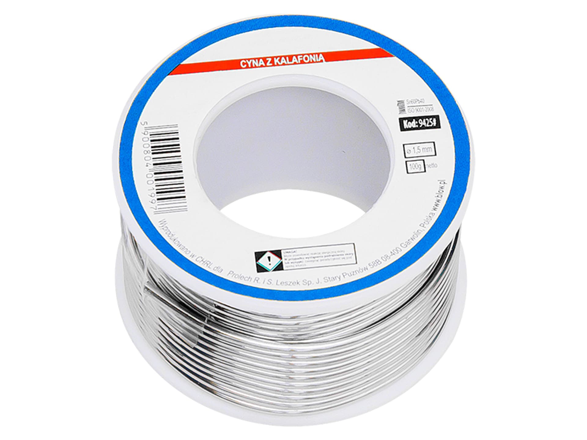 

9425# Cyna 1,50/100g sn60pb40