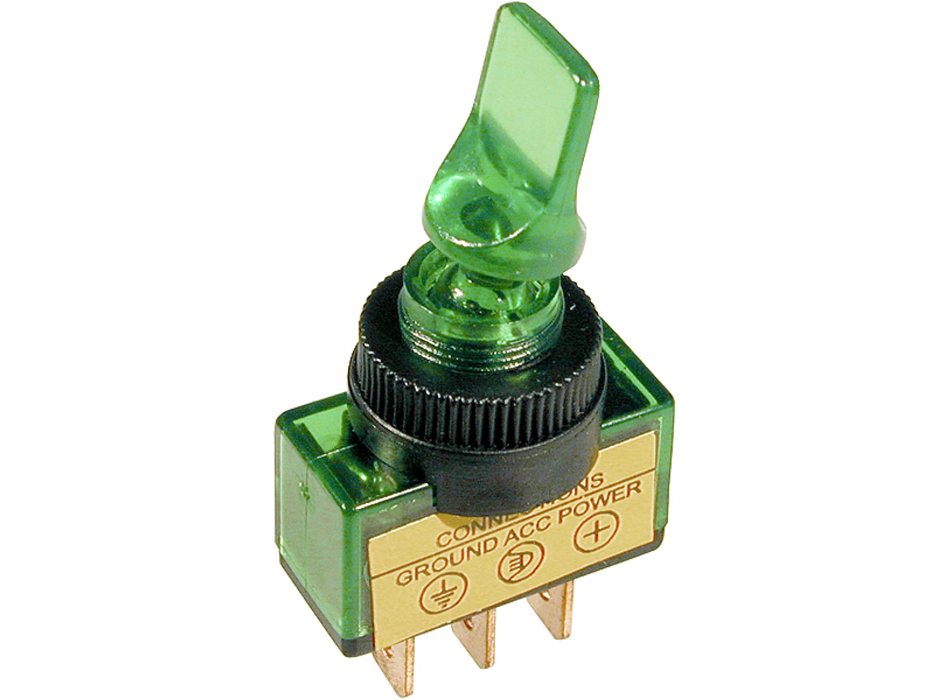 

4914# Przeł.asw-14d hebelkowy 12v zielony