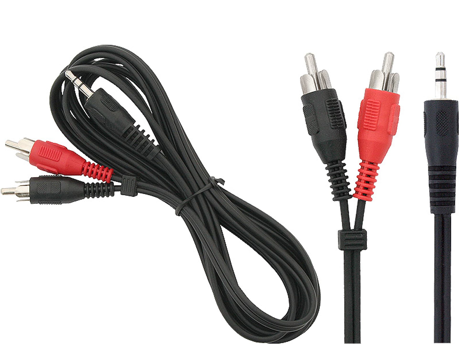 

Kabel Jack 3,5 stereo - 2 wtyki RCA Blow