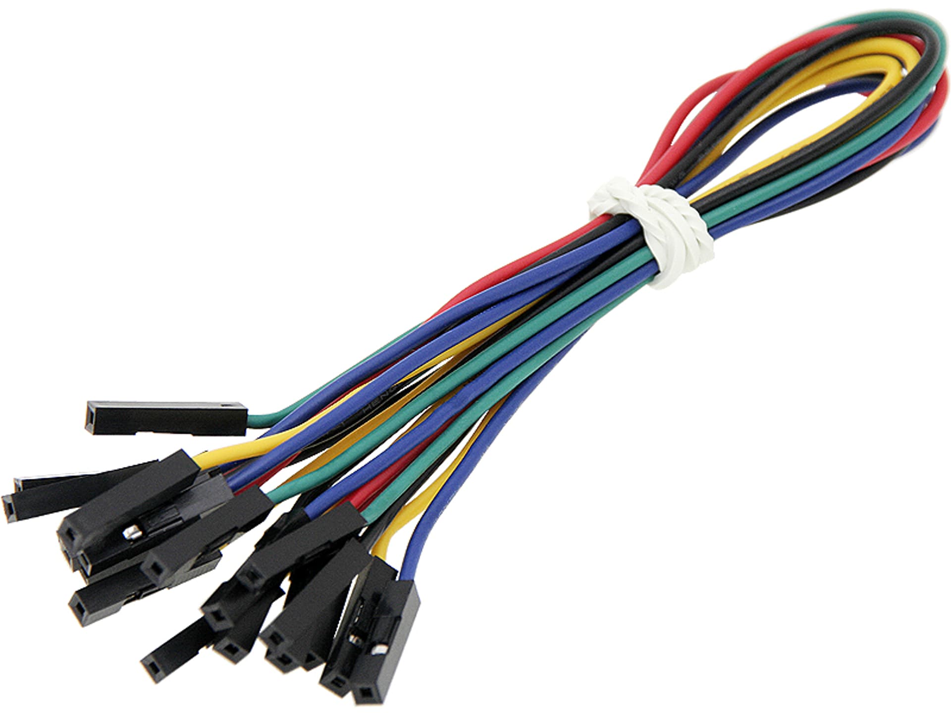 

6642# Zestaw kabli żeńskie 10szt dł.20cm kolor