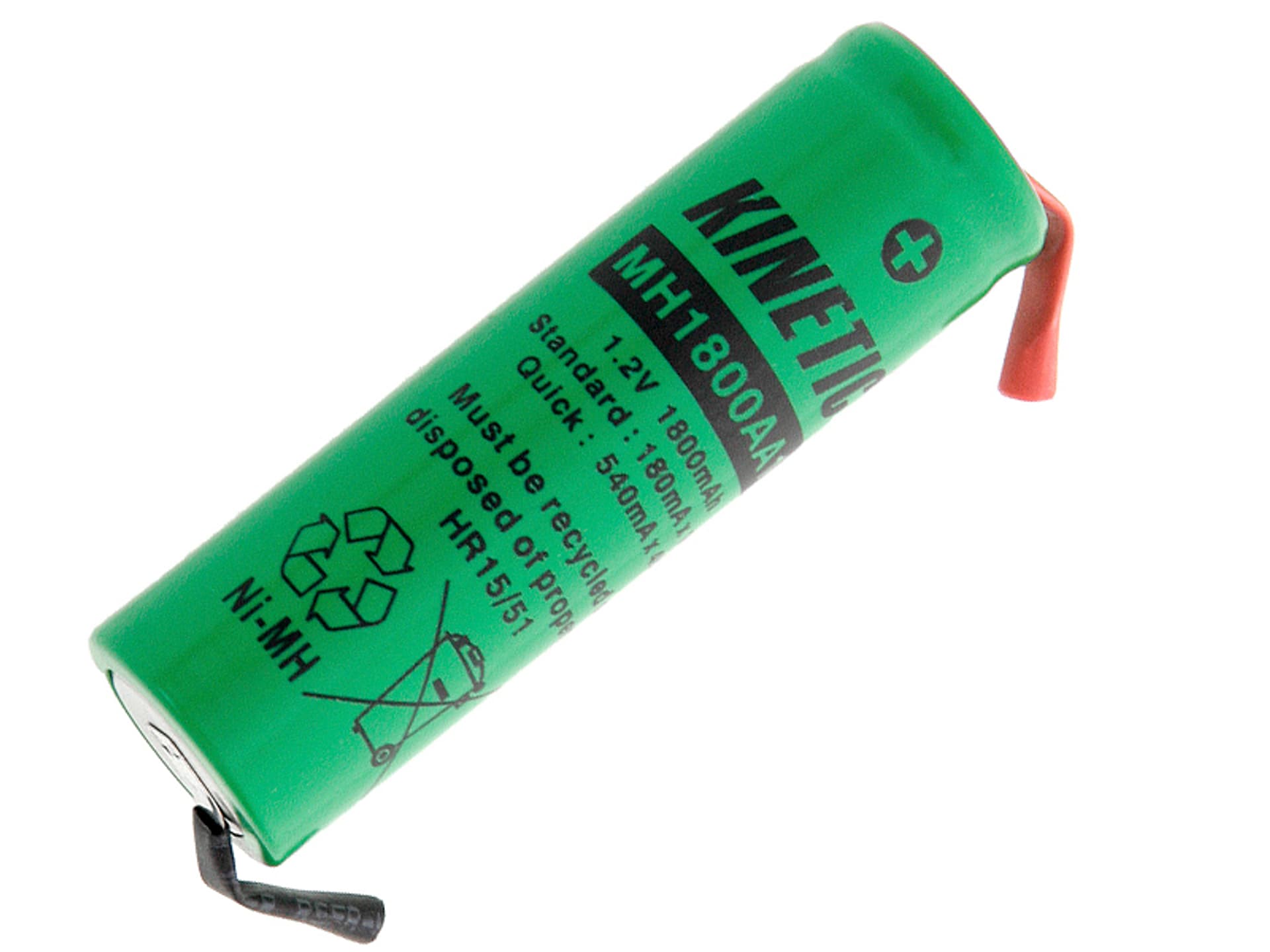 

8401# Akumulator r6 ni-mh aa 1800mah lutowania