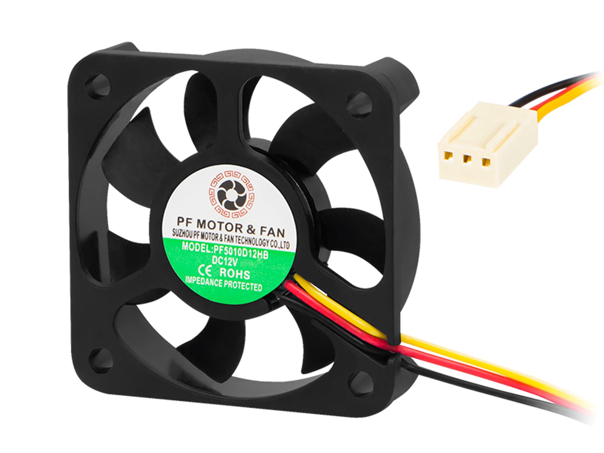 

Wentylator 50x10 12V 5010D12 kulkowy (1PH)