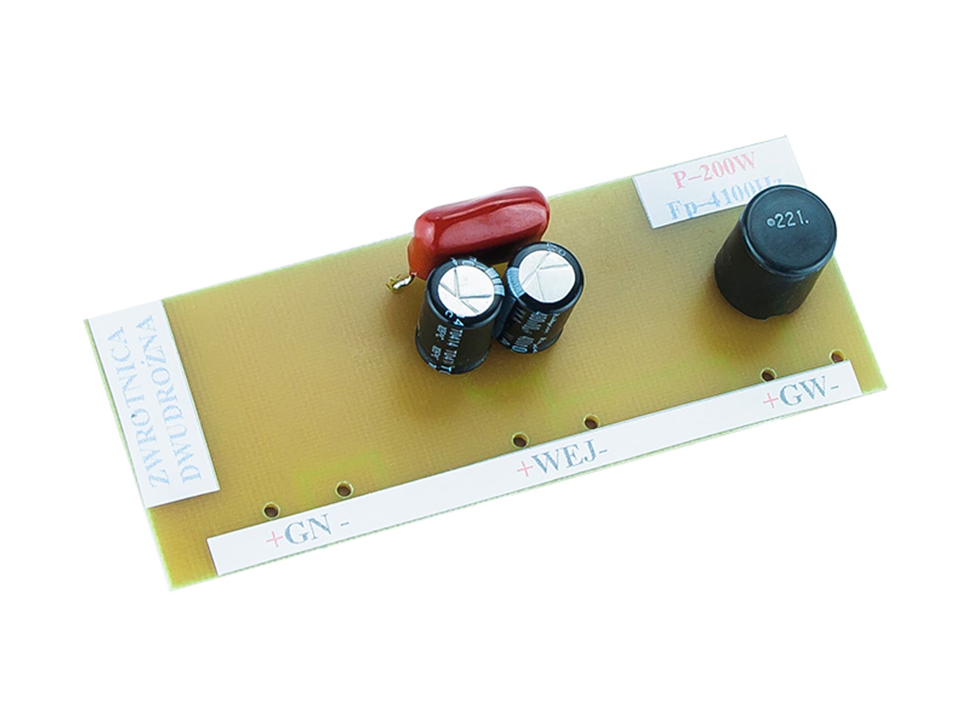 

8824# Zwrotnica gł.dwudr.200w/4-8 ohm mini