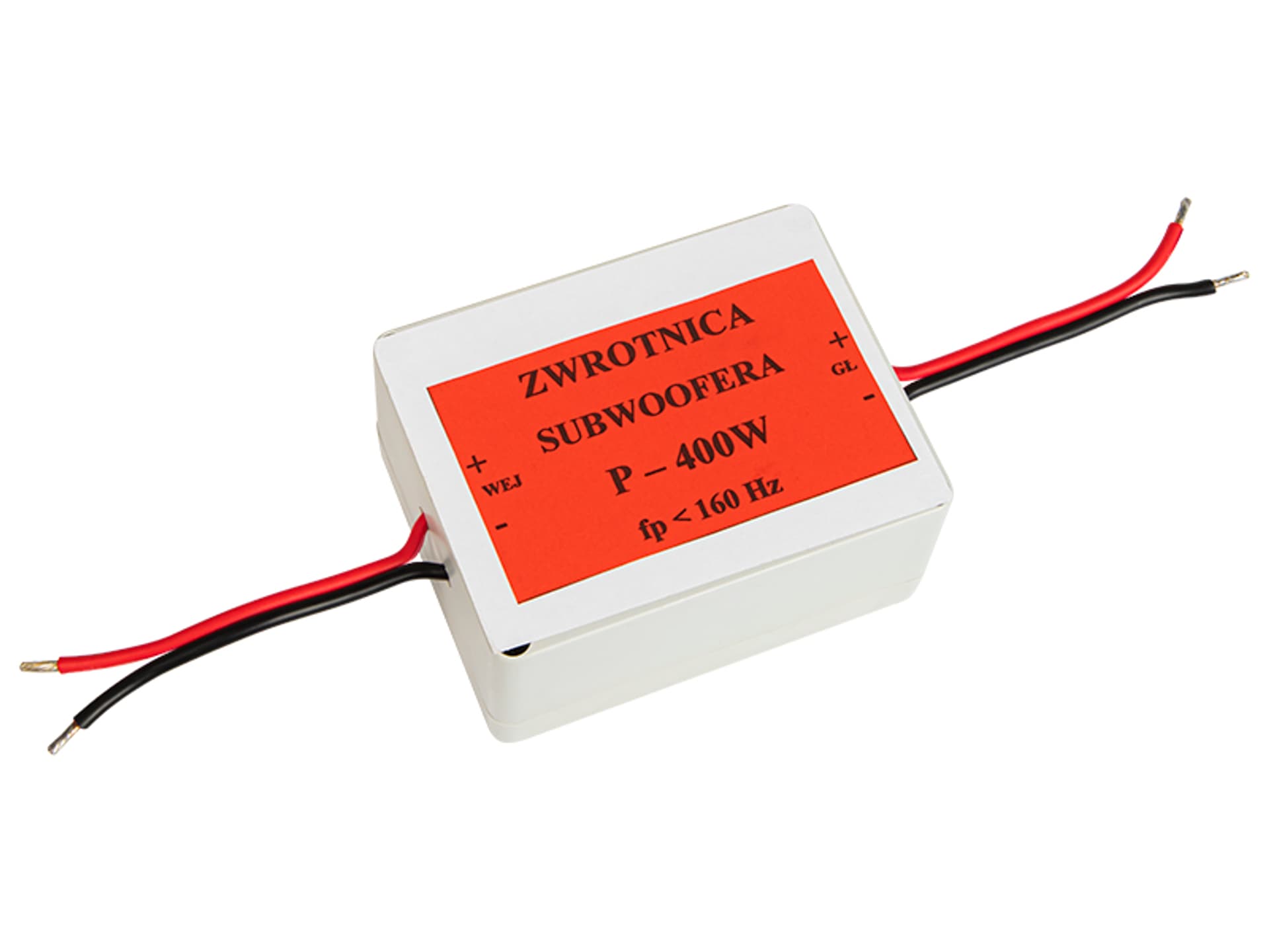 

Zwrotnica gł.subwoof.400W/4-8 Ohm w obud (1PH)