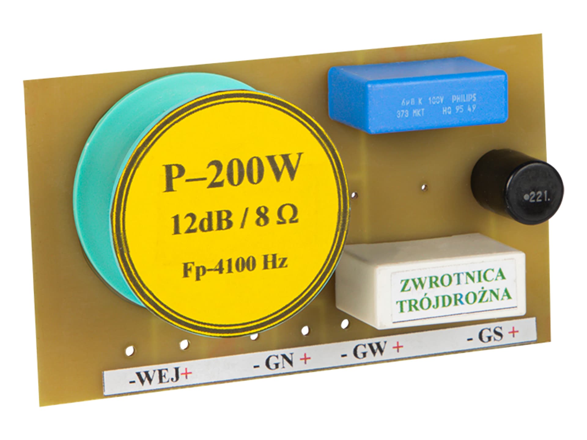 

Zwrotnica gł.trójdrożna 200W/8Ohm