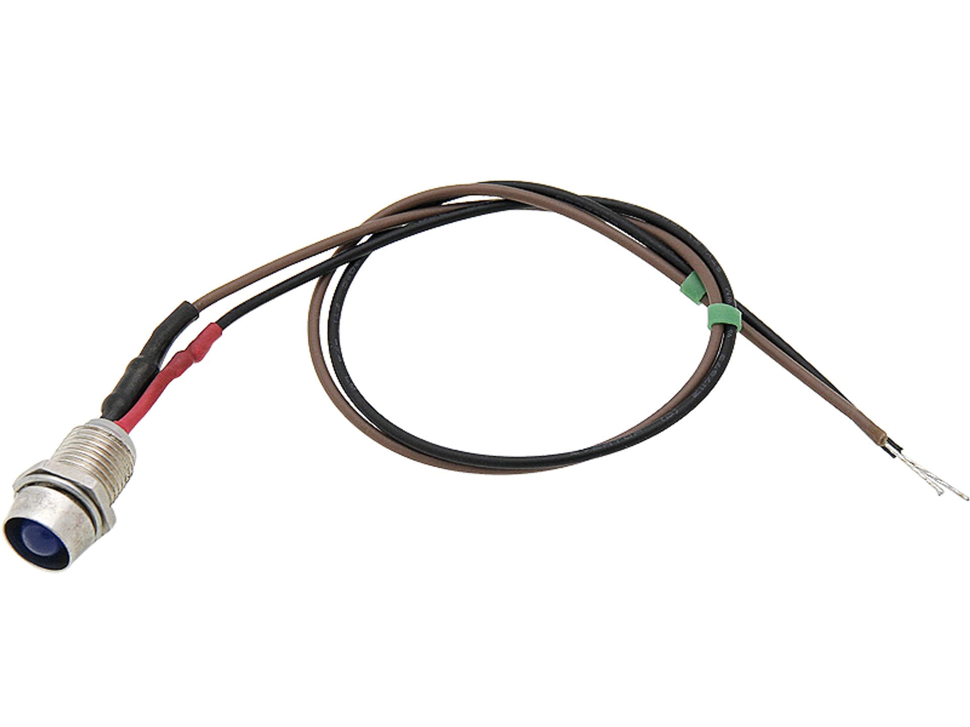 

1617# Dioda led 5mm(nieb.12v)kontrolka z przew, Nieb.12v)kontrolka z prze