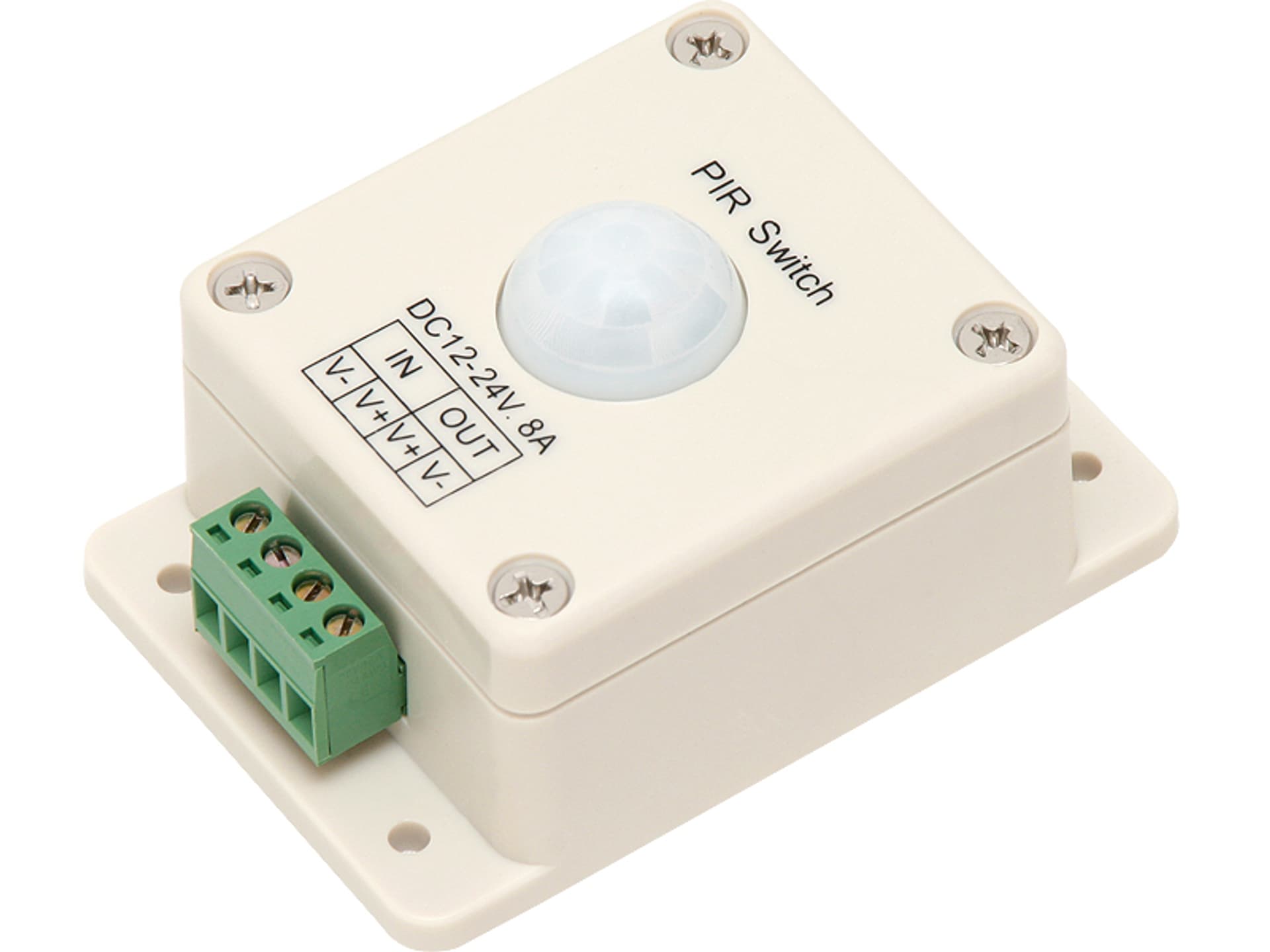 

70-902# Sterownik taśm led czujnikiem pir