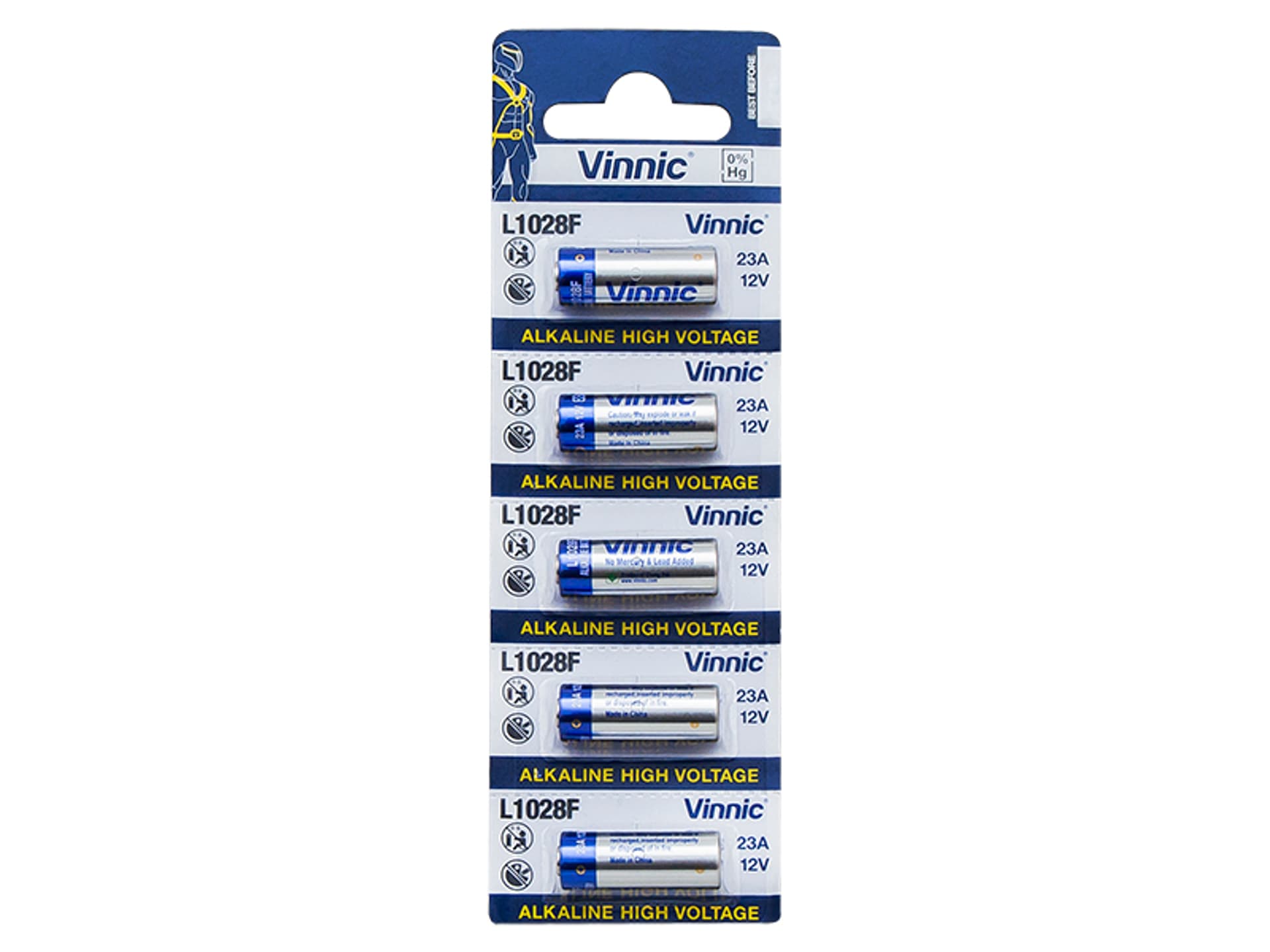 

5 szt. Bateria L1028 23A VINNIC blister (1PH)