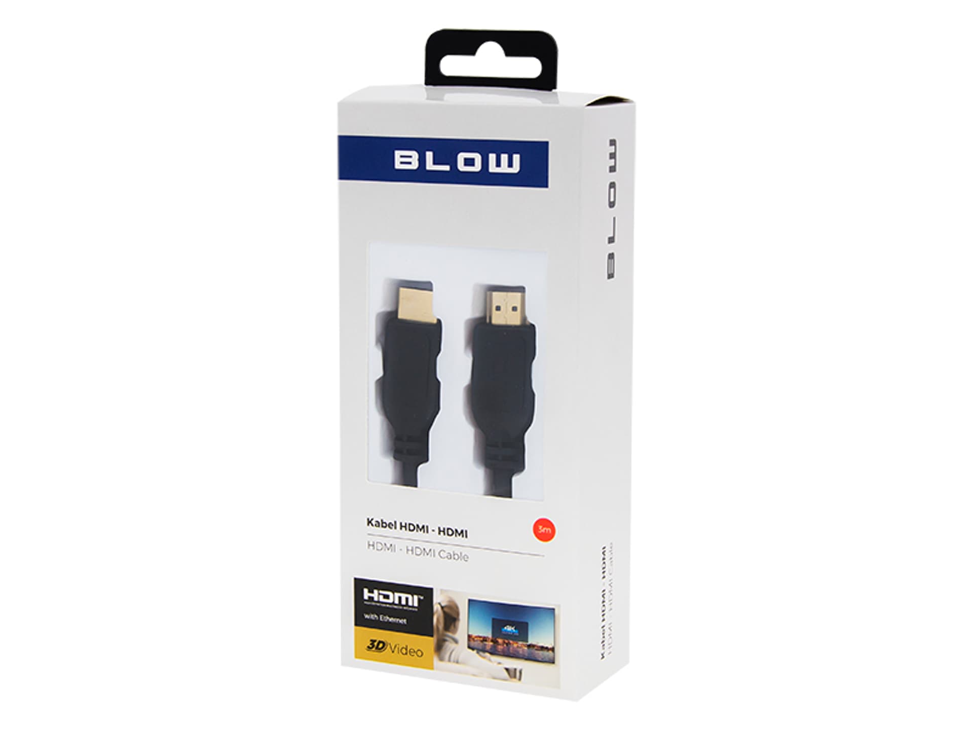 

Przył.HDMI-HDMI CLASSIC proste 3m