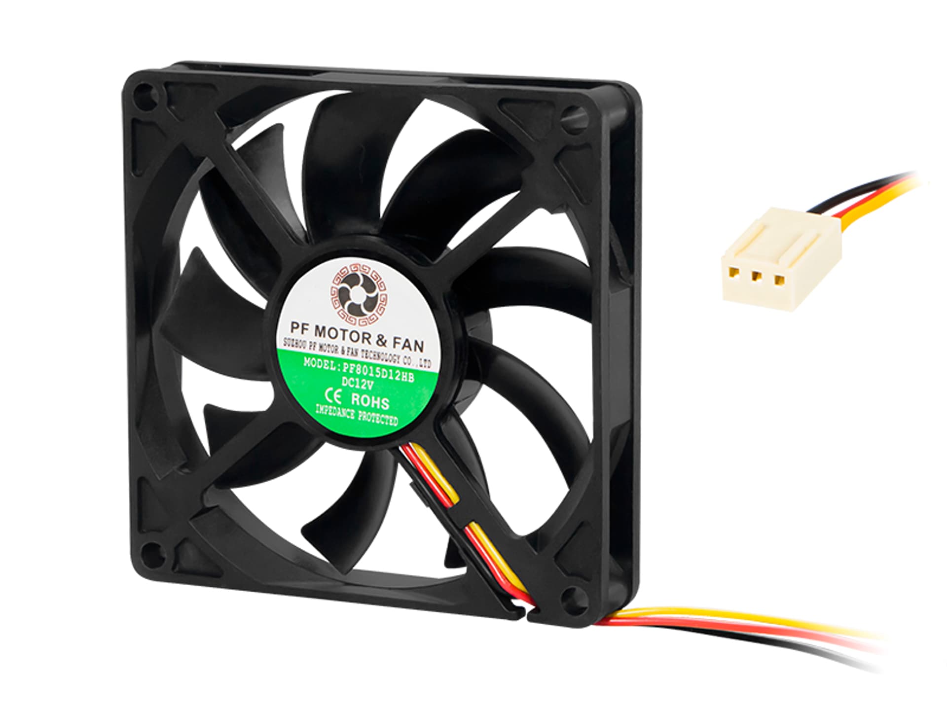 

85-797# Wentylator 80x15 12v 8015d12 kulkowy